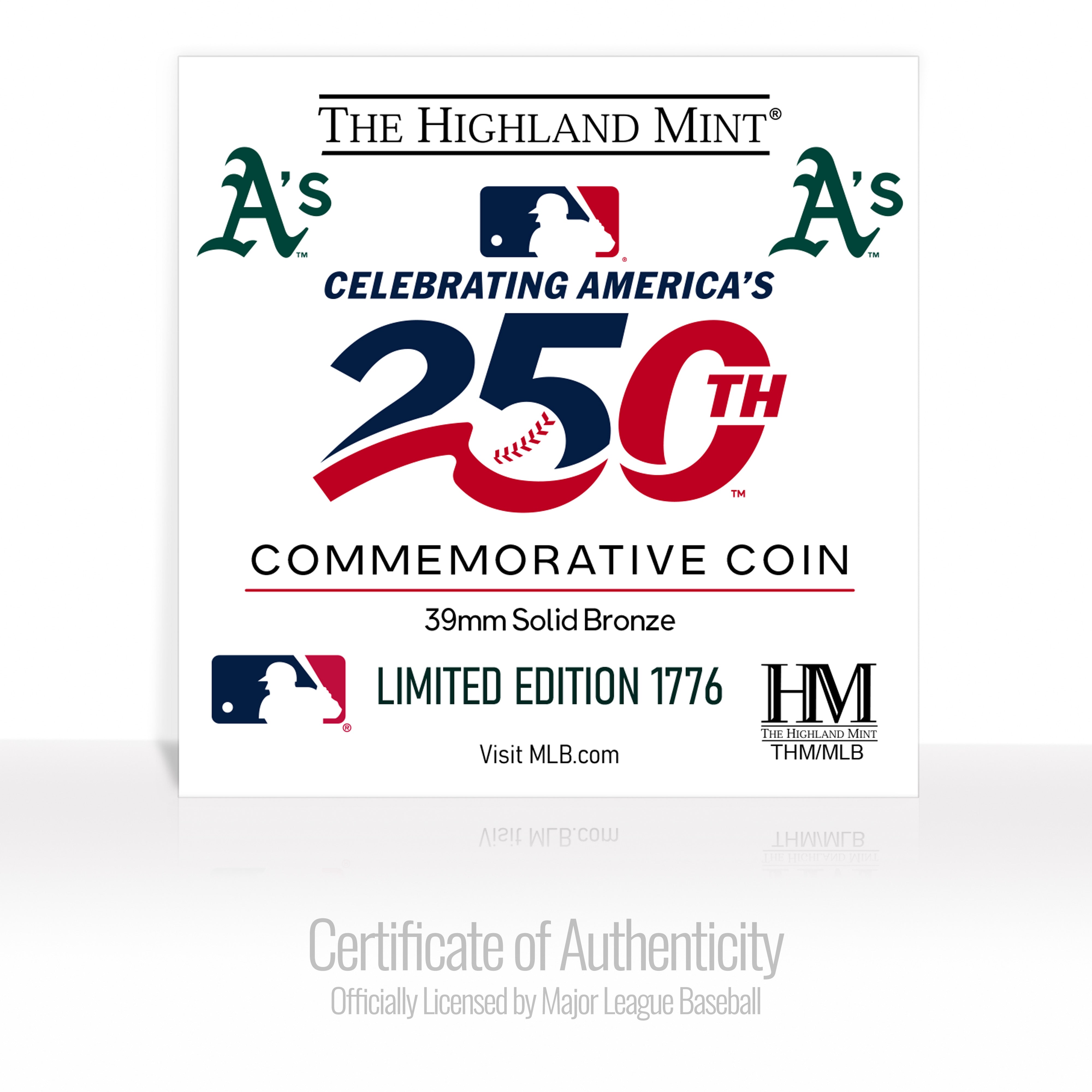 Athletics America's 250th Bronze Team Coin