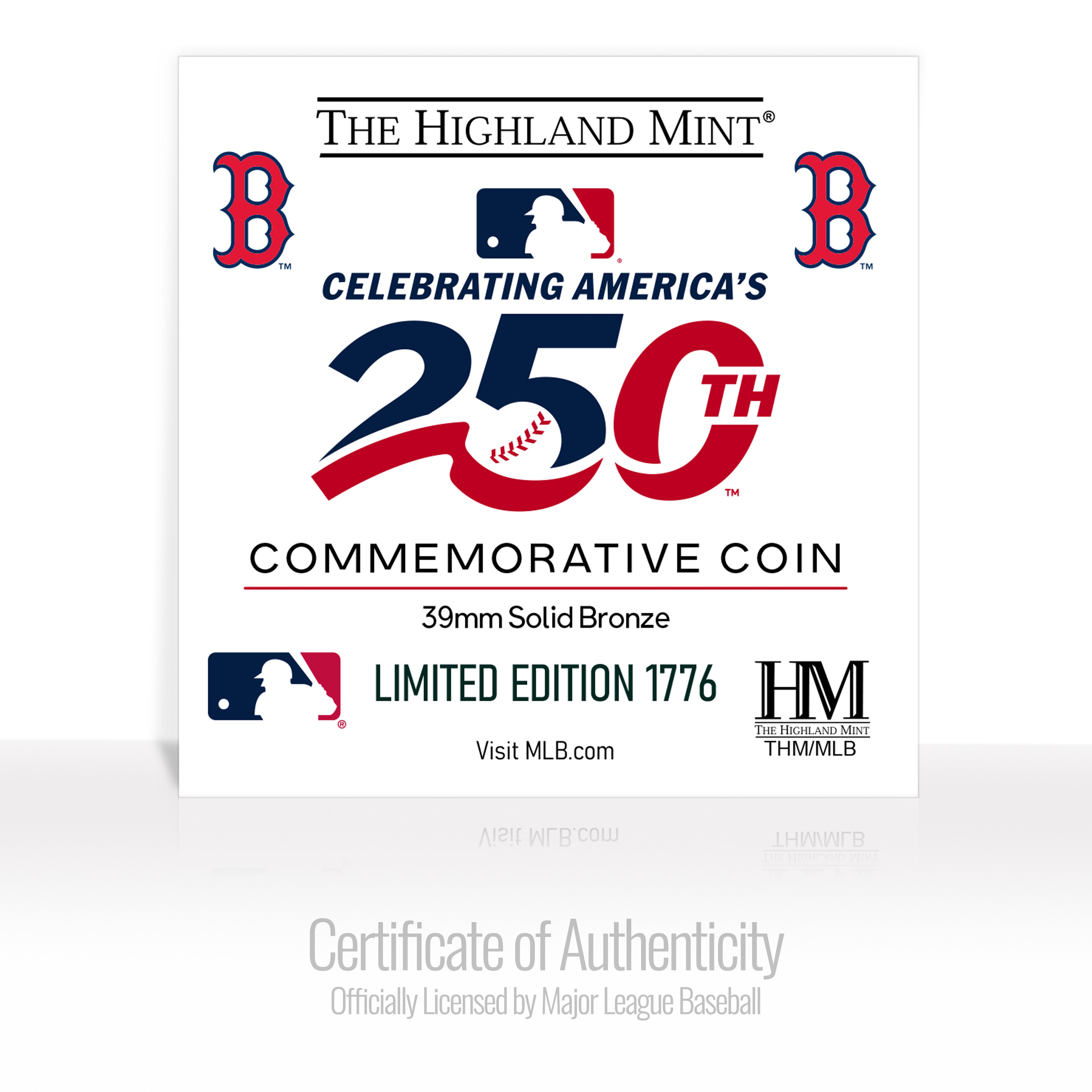 Boston Red Sox America's 250th Bronze Team Coin
