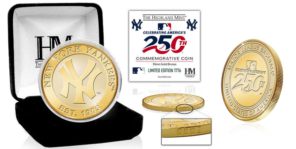 New York Yankees America's 250th Bronze Team Coin