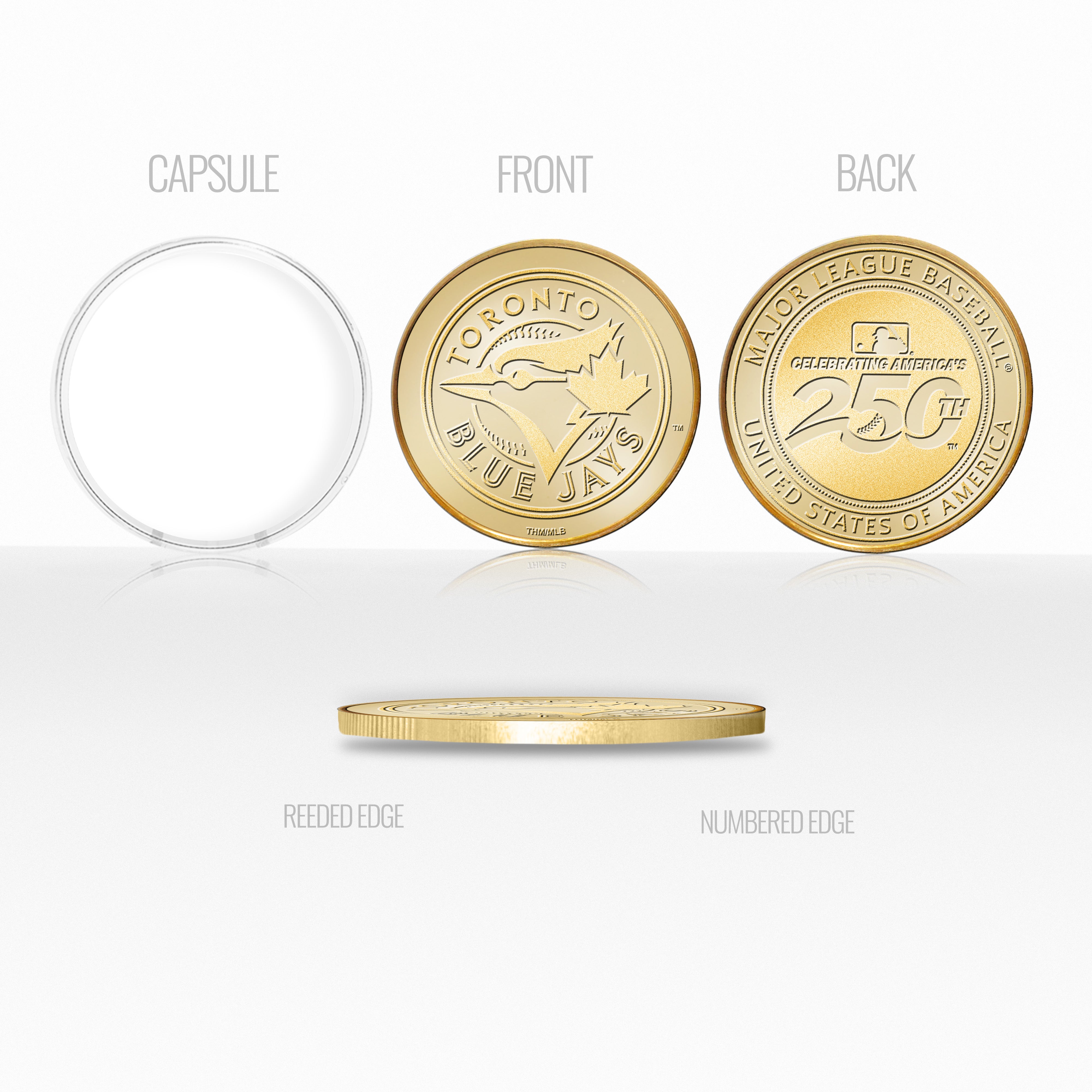 Toronto Blue Jays America's 250th Bronze Team Coin