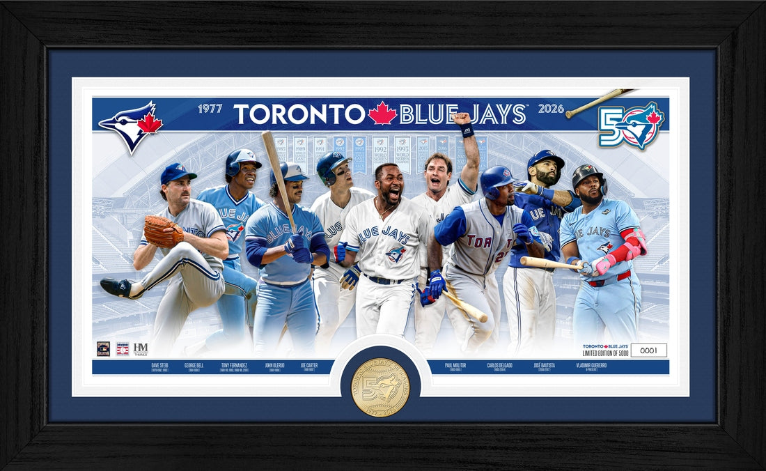 Toronto Blue Jays 50th Season Alumni Bronze Coin Photo Mint