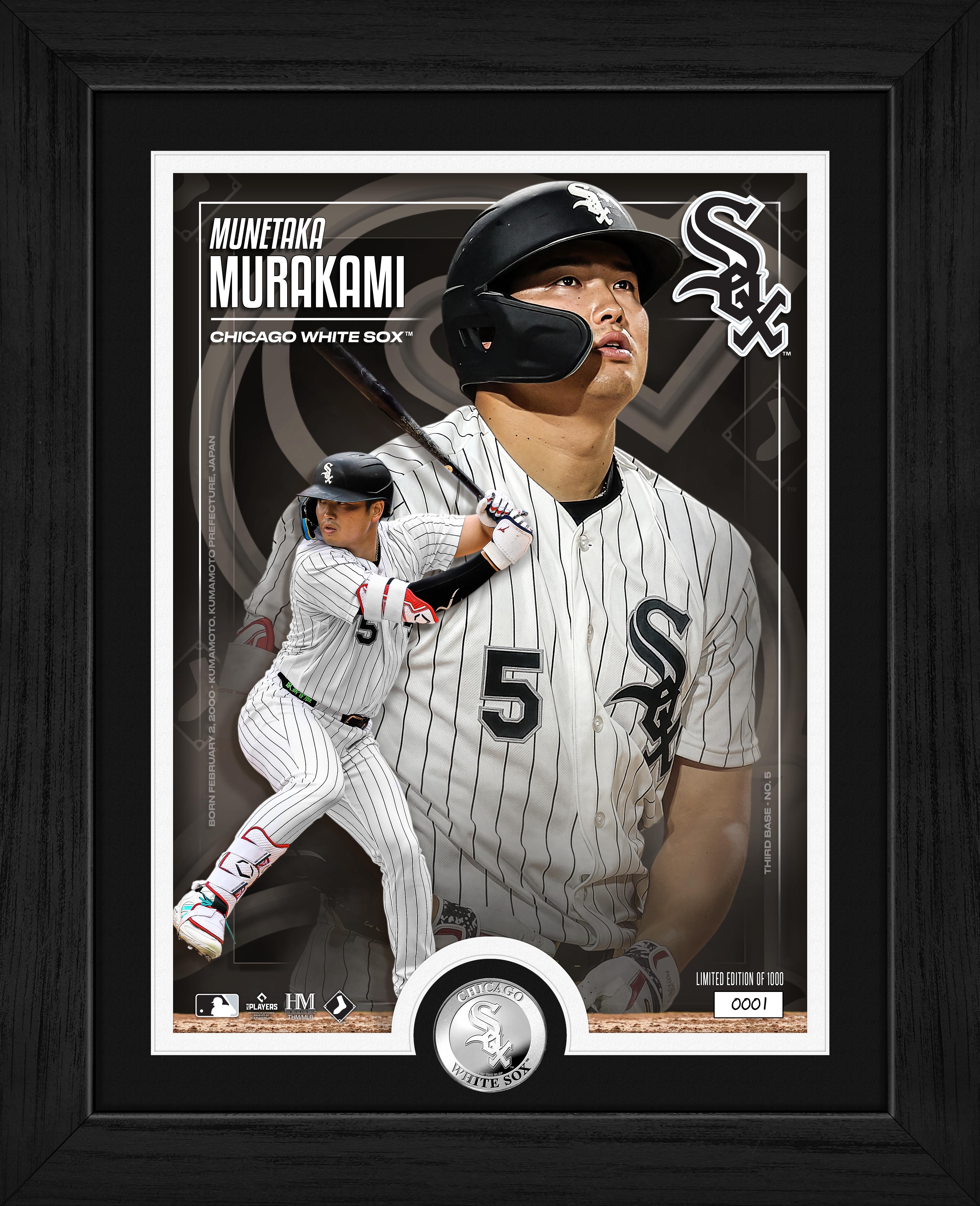 Munetaka Murakami Chicago White Sox Silver Coin Artist Proof Photo Mint