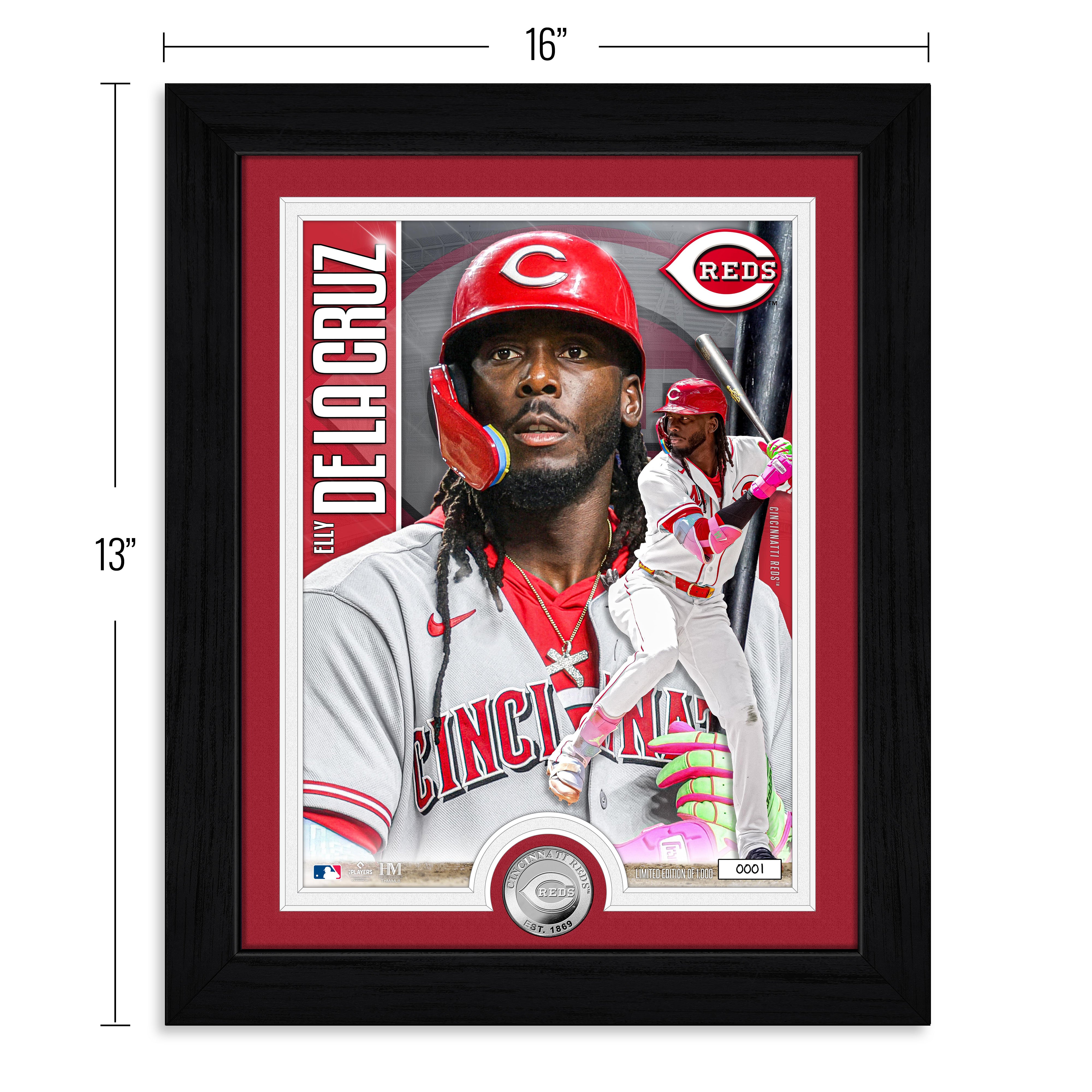 Elly De La Cruz Cincinnati Reds Silver Coin Artist Proof Photo Mint