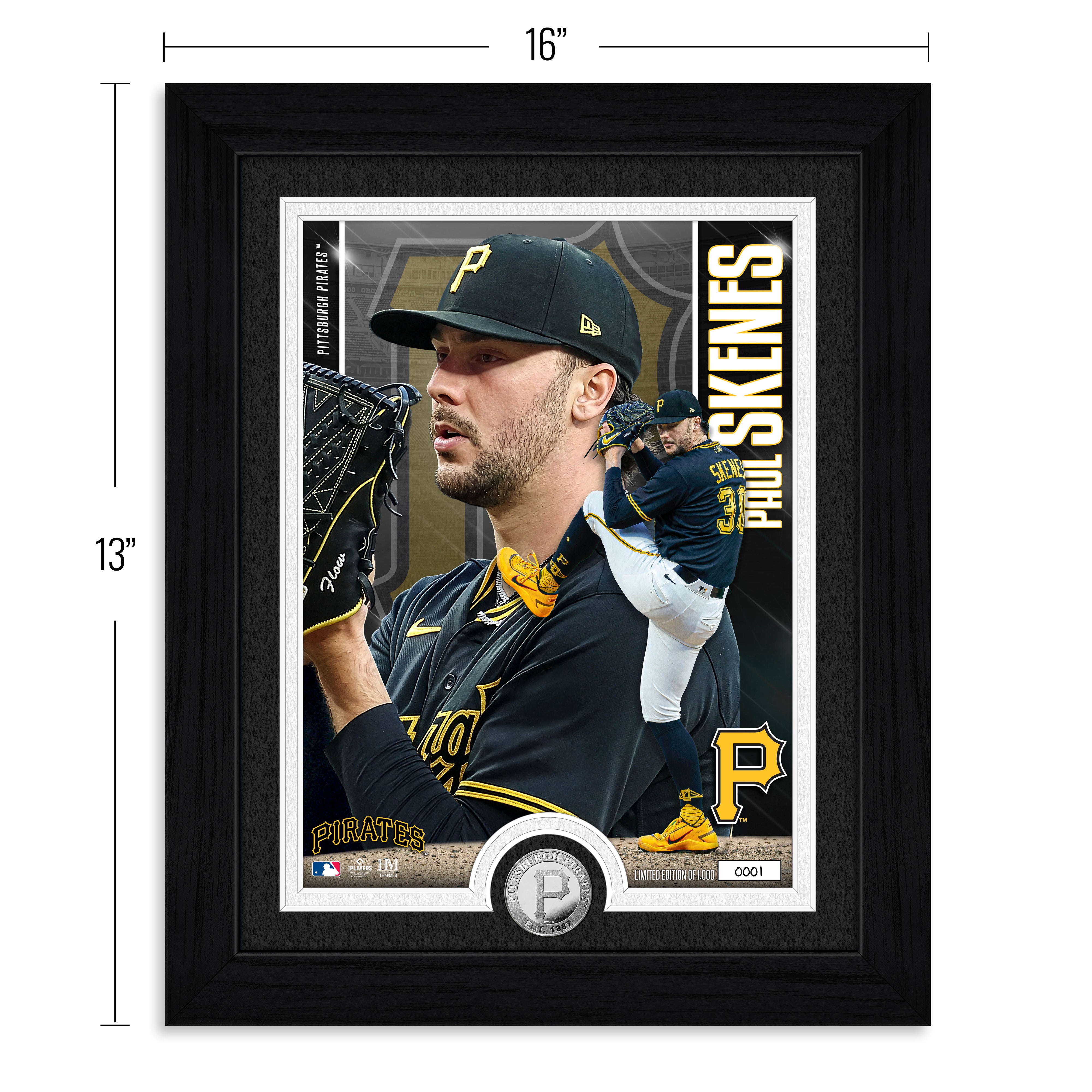 Paul Skenes Pittsburgh Pirates Silver Coin Artist Proof Photo Mint