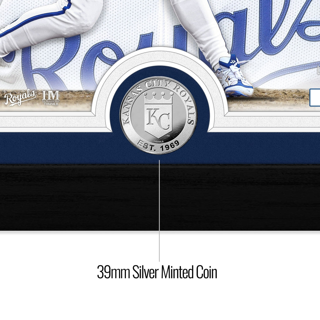 Bobby Witt Jr. Kansas City Royals Silver Coin Artist Proof Photo Mint