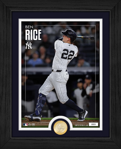 Ben Rice New York Yankees Bronze Coin Photo Mint