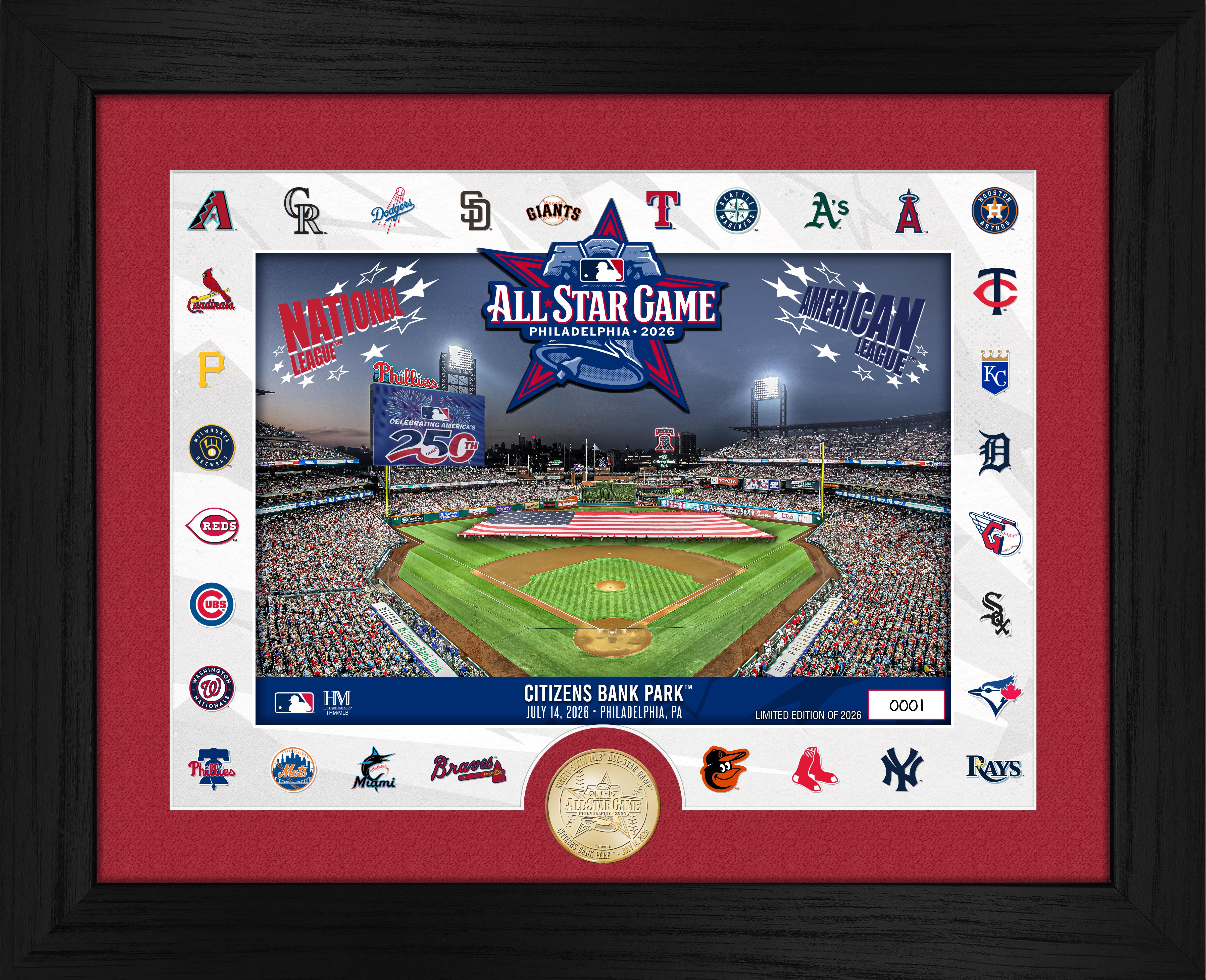 2026 MLB All-Star Game Silver Coin Photo Mint