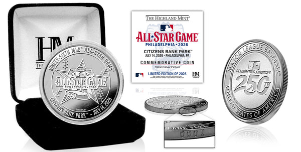 2026 MLB All-Star Game Silver Plated Coin