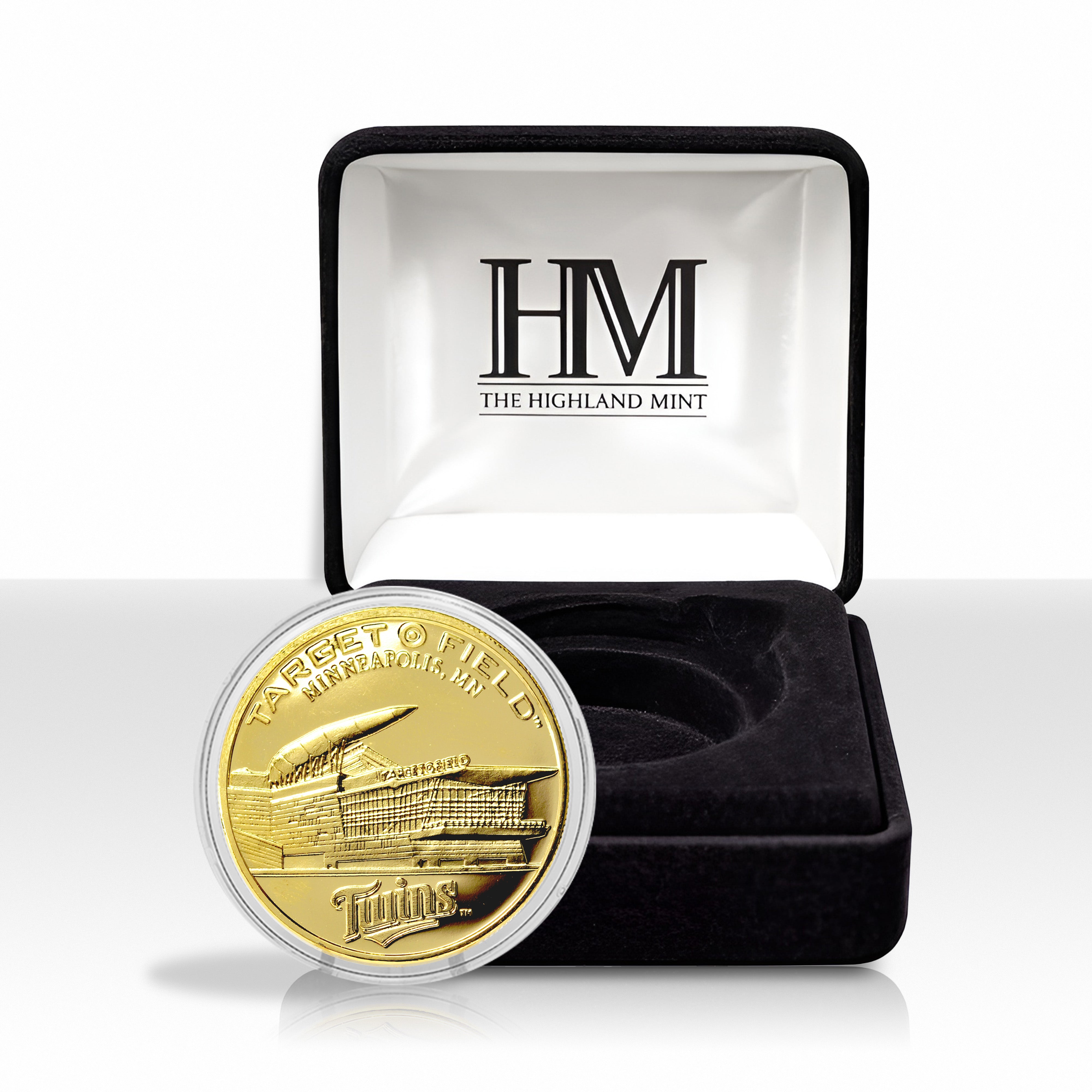 Minnesota Twins Stadium Gold Mint Coin