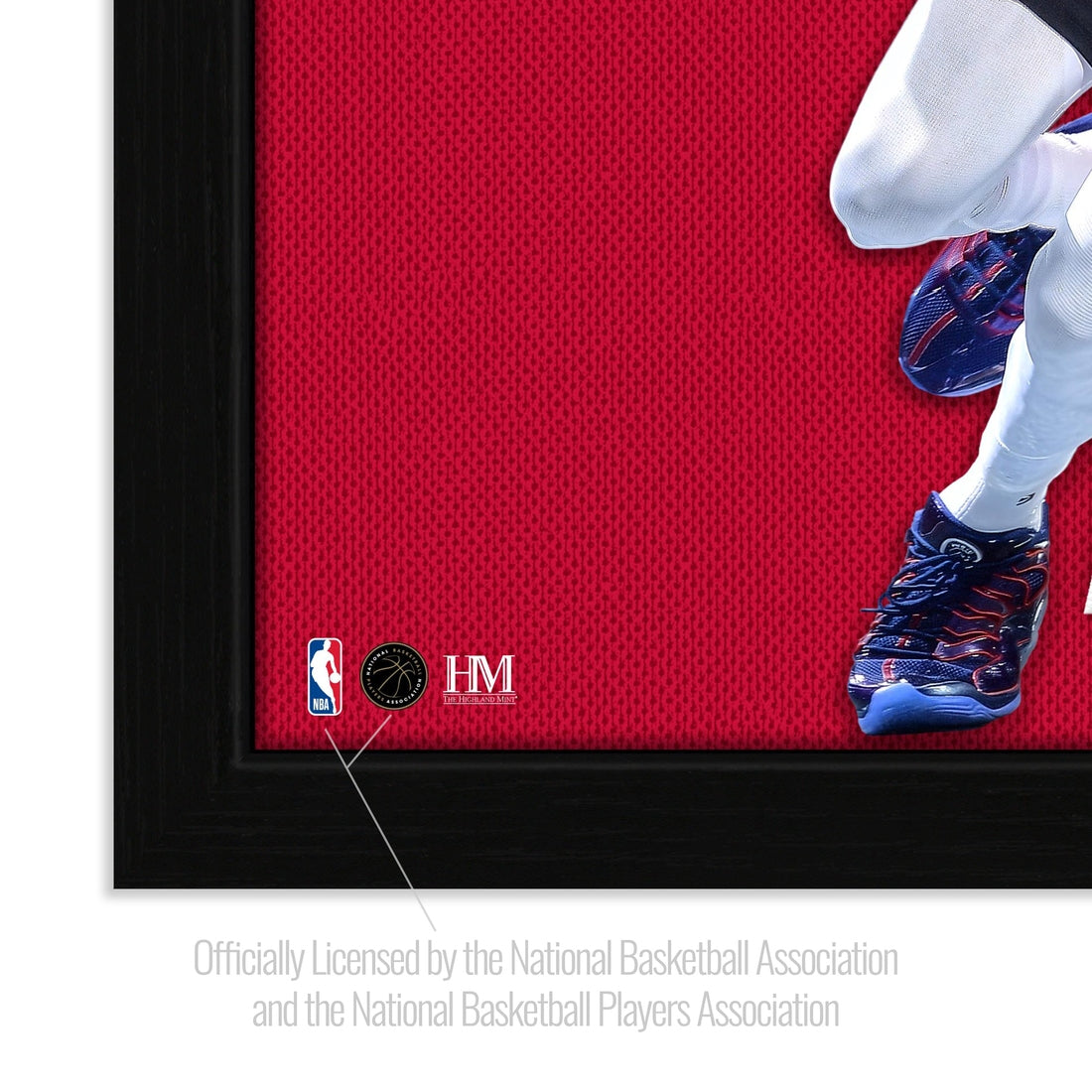 Kevin Durant Houston Rockets Impact Jersey Frame