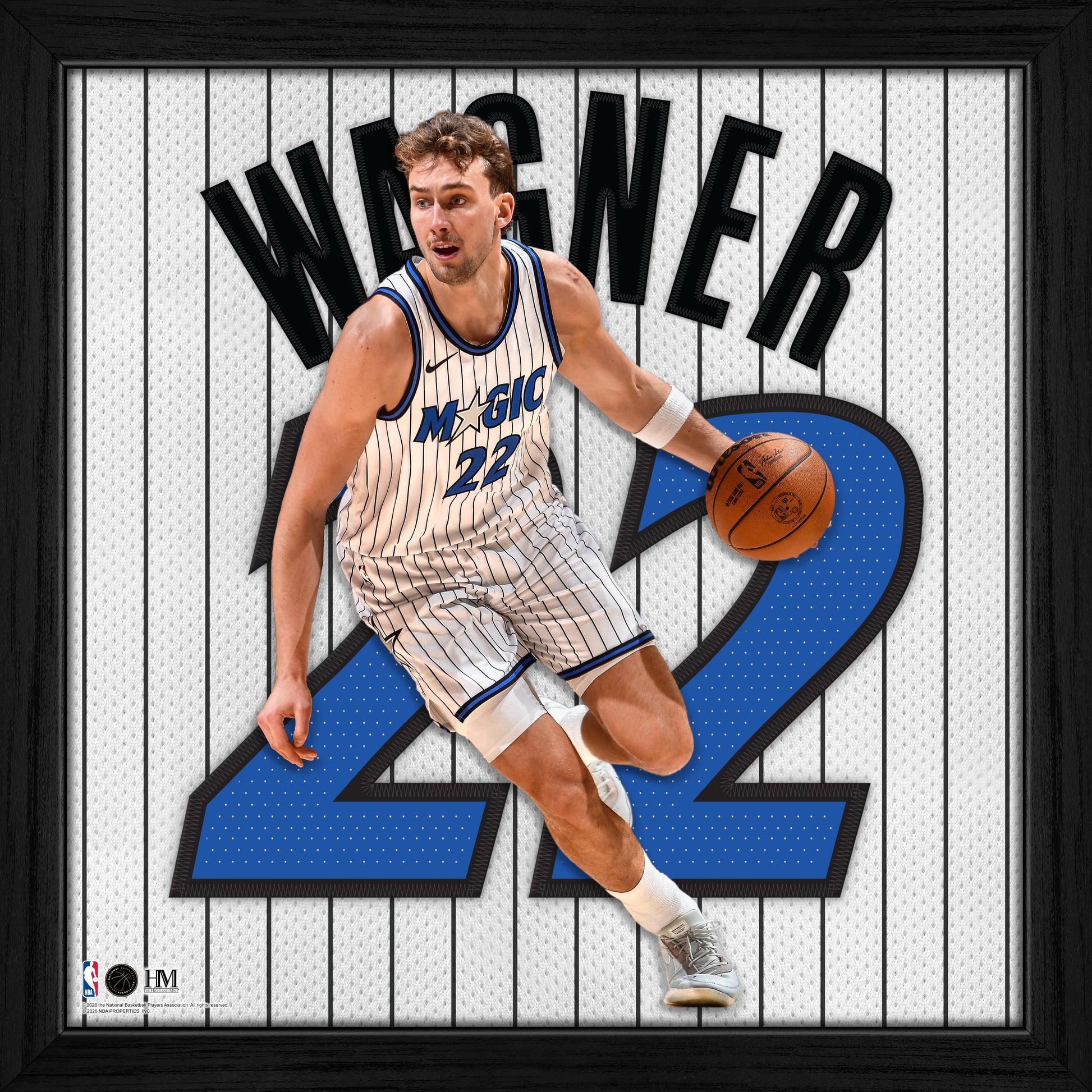 Franz Wagner Orlando Magic Impact Jersey Frame