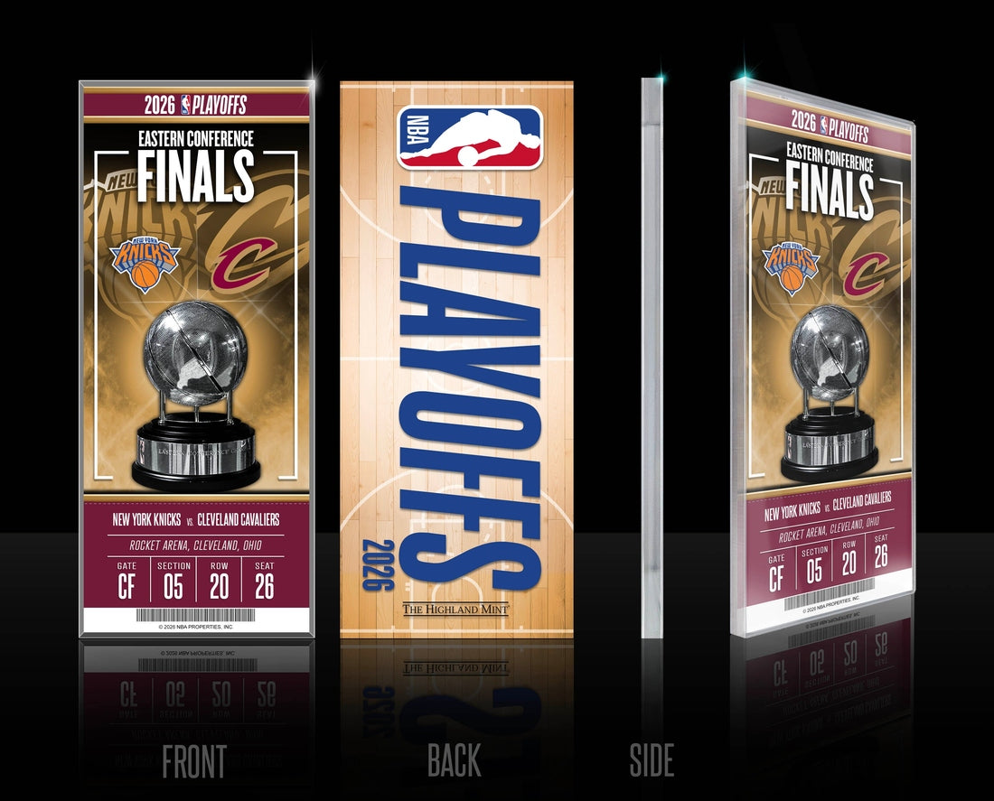 Cleveland Cavaliers 2026 Eastern Conference Final Commemorative Acrylic Ticket