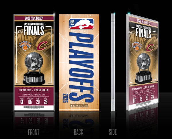 Cleveland Cavaliers 2026 Eastern Conference Final Commemorative Acrylic Ticket