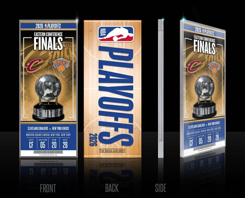 New York Knicks 2026 Eastern Conference Final Commemorative Acrylic Ticket