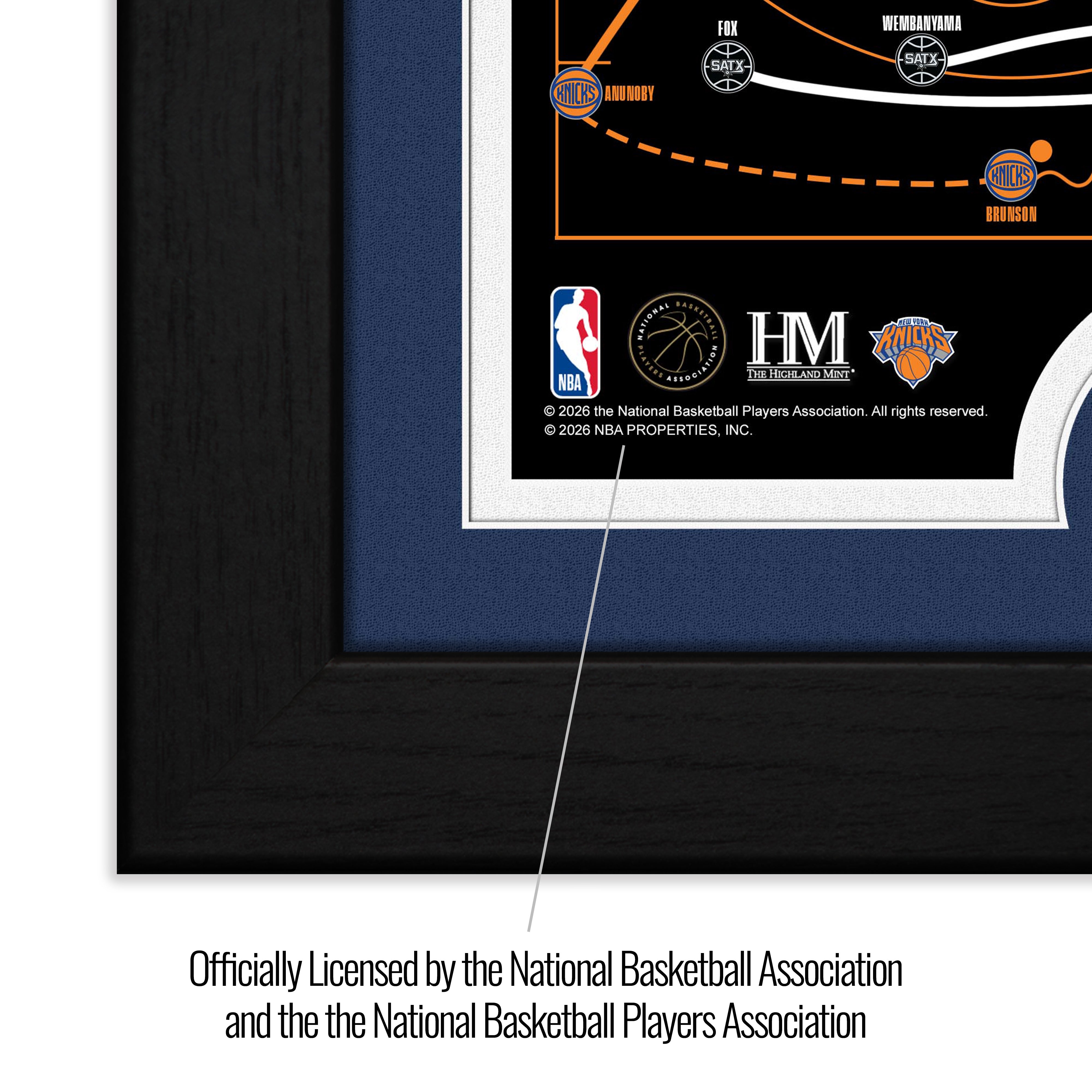 New York Knicks 2026 NBA Finals Game 4 OG Tip-in Bronze Coin Photo Mint