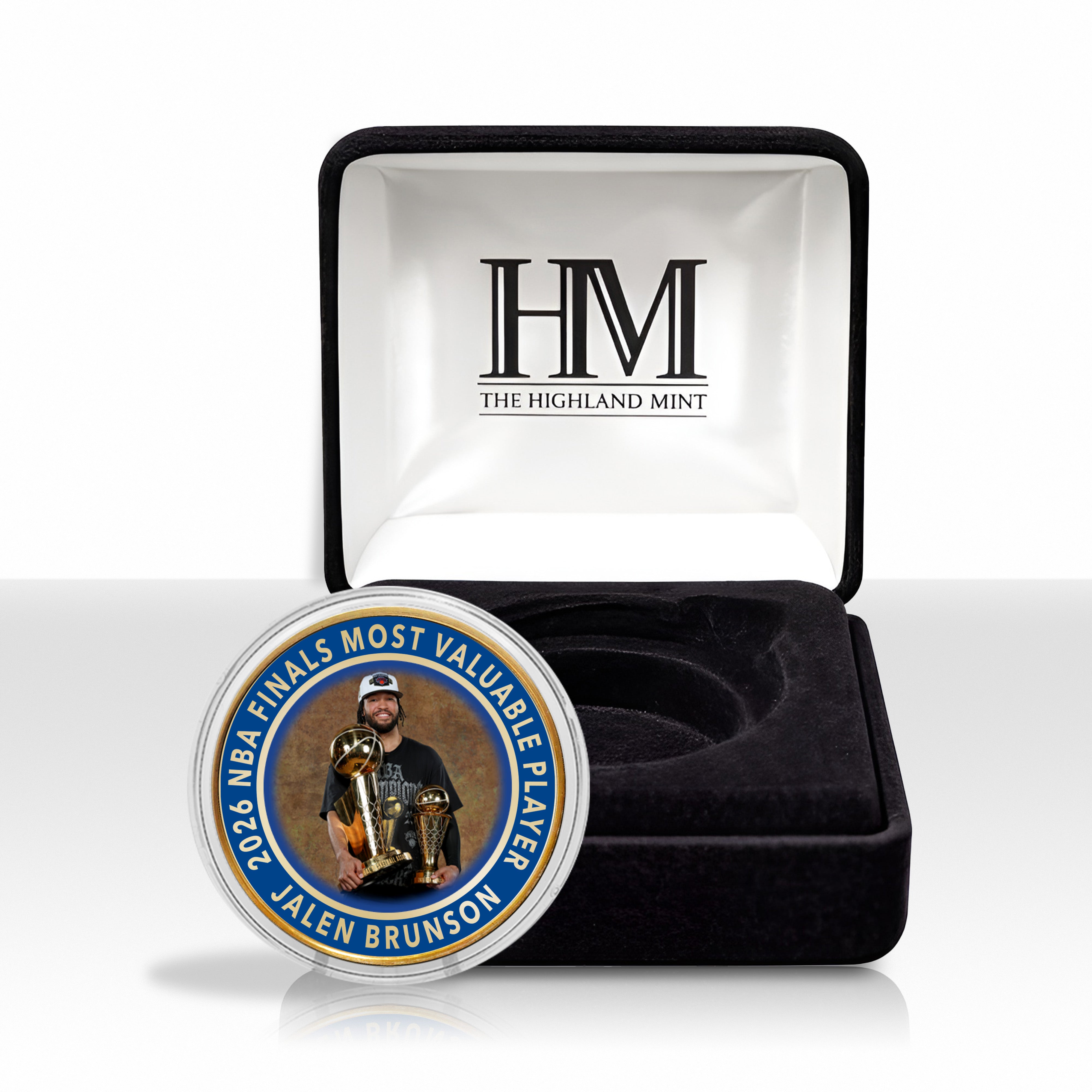 Jalen Brunson New York Knicks 2026 NBA Finals MVP Award Bronze Color Coin
