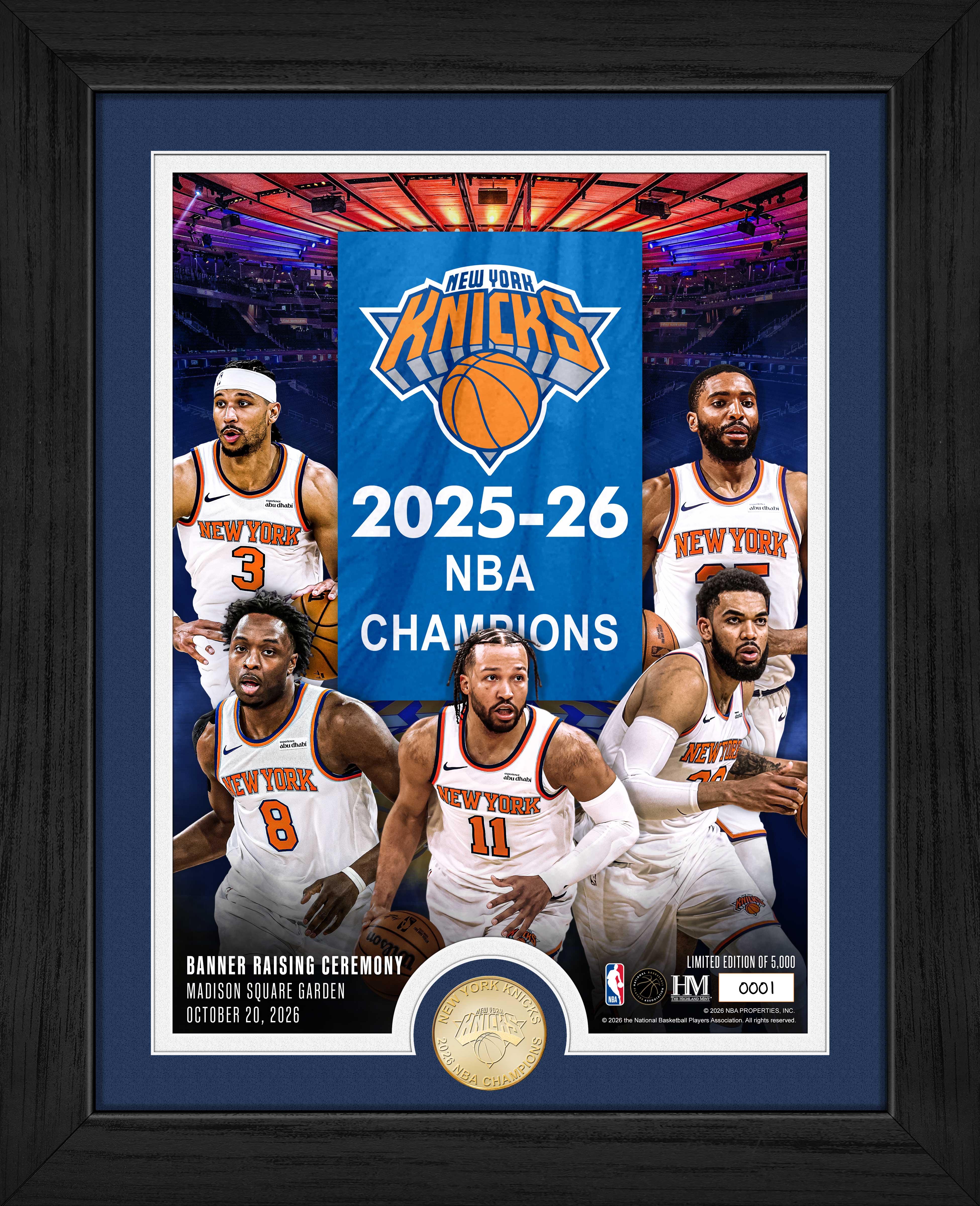 New York Knicks Memorabilia. Knicks Collectibles – The Highland Mint