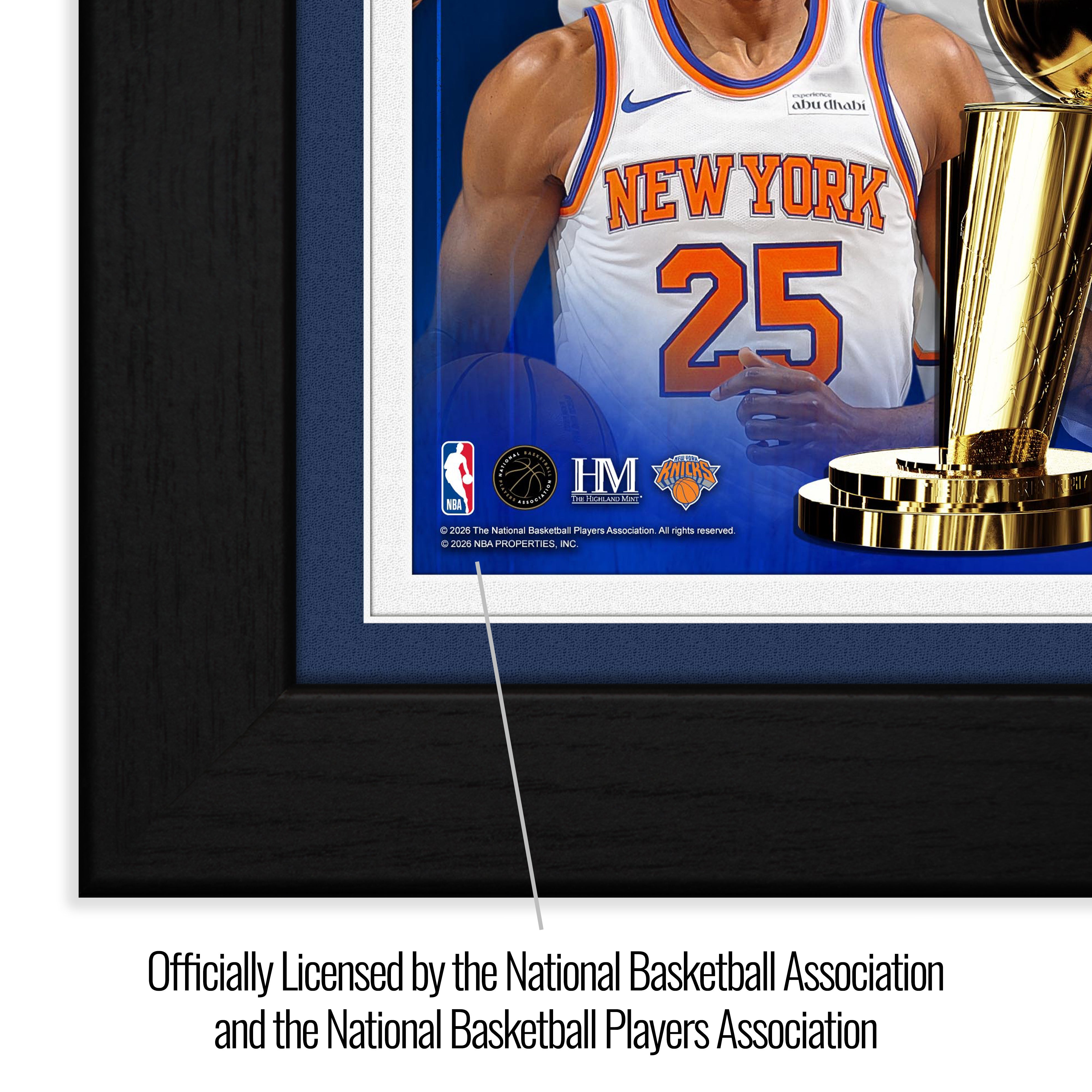 New York Knicks 2026 NBA Champions Team Force Bronze Coin Photo Mint