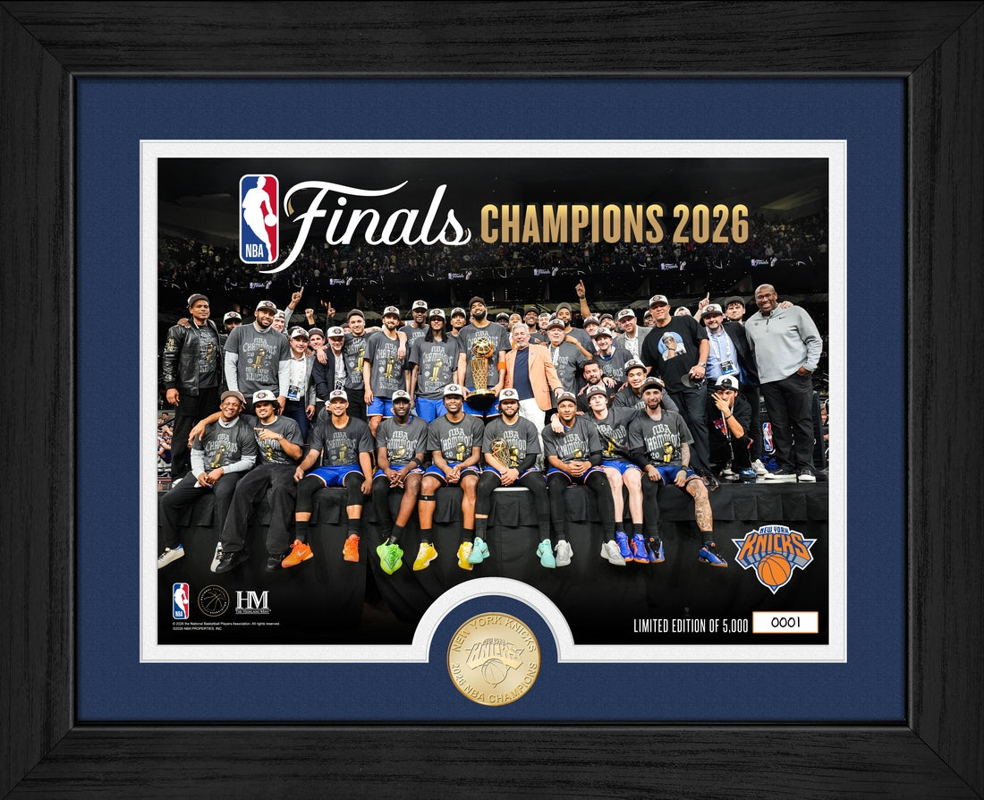 New York Knicks 2026 NBA Champions Celebration Bronze Coin Photo Mint
