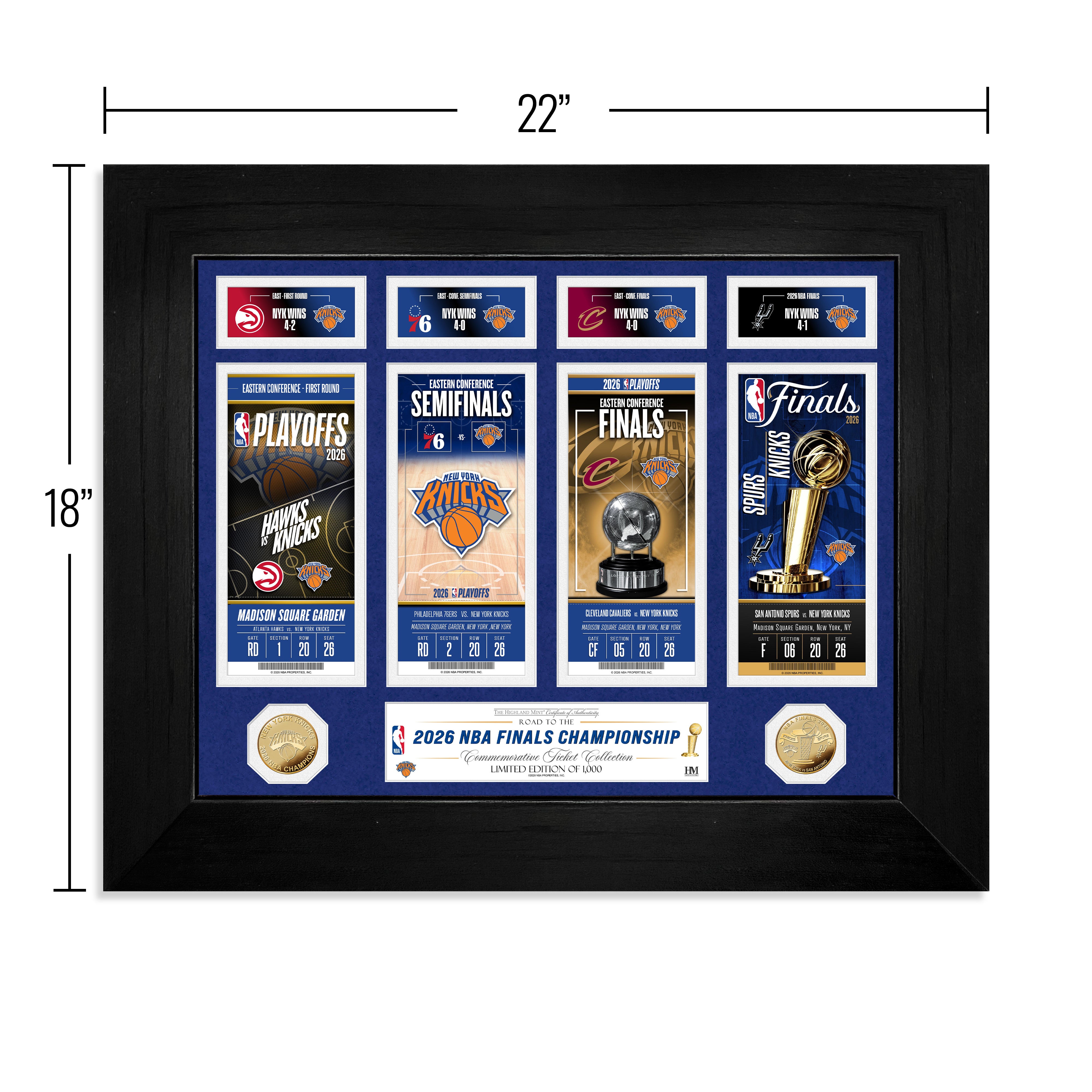 New York Knicks Memorabilia. Knicks Collectibles – The Highland Mint
