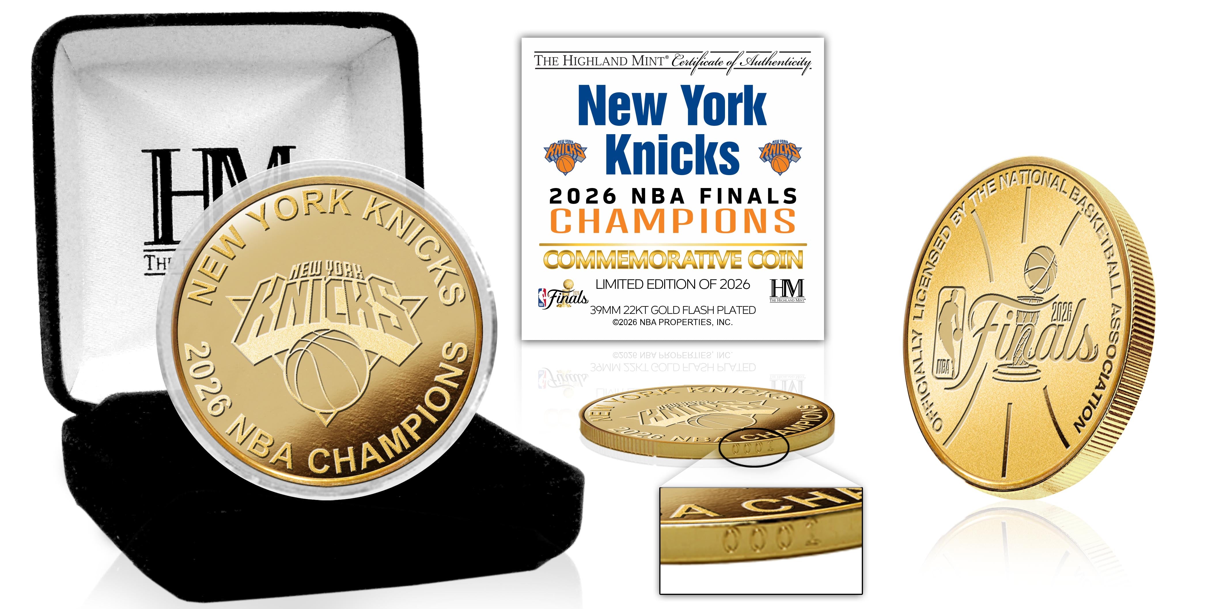 New York Knicks Memorabilia. Knicks Collectibles – The Highland Mint