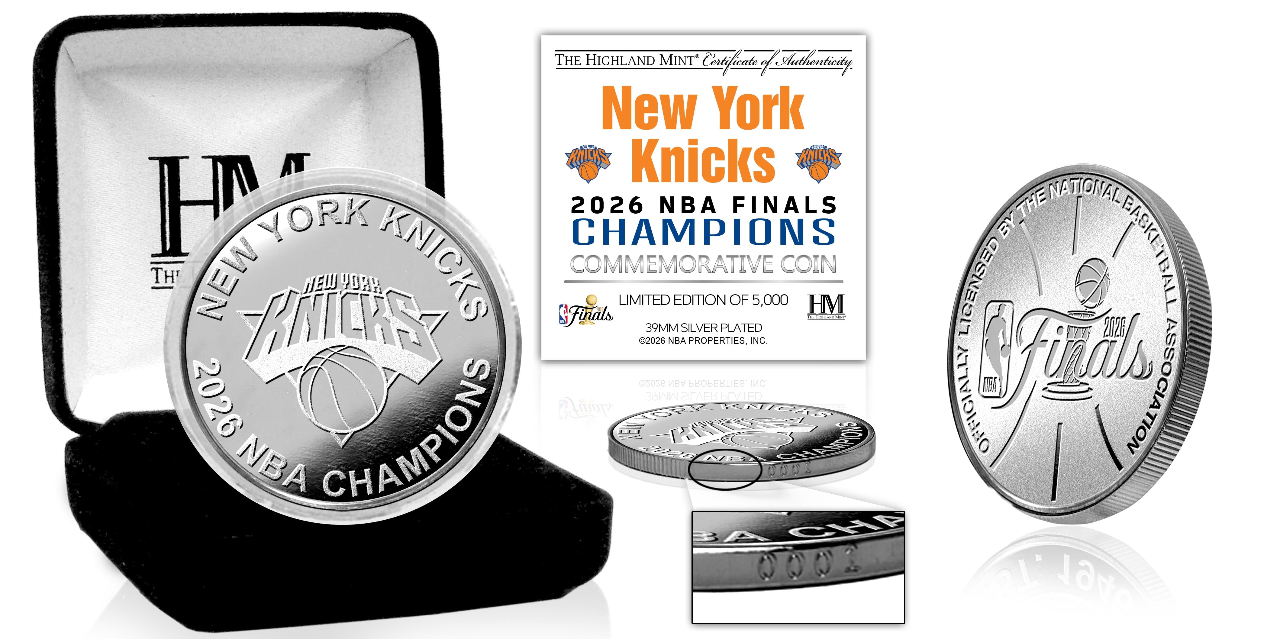 New York Knicks Memorabilia. Knicks Collectibles – The Highland Mint