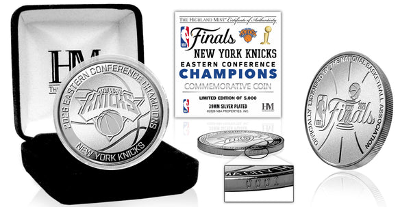 New York Knicks 2026 NBA Eastern Conference Champions Silver Coin 