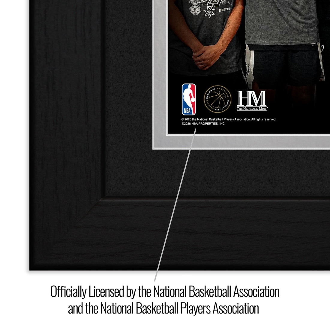 San Antonio Spurs 2026 NBA Western Conference Champions Bronze Coin Celebration Photo Mint