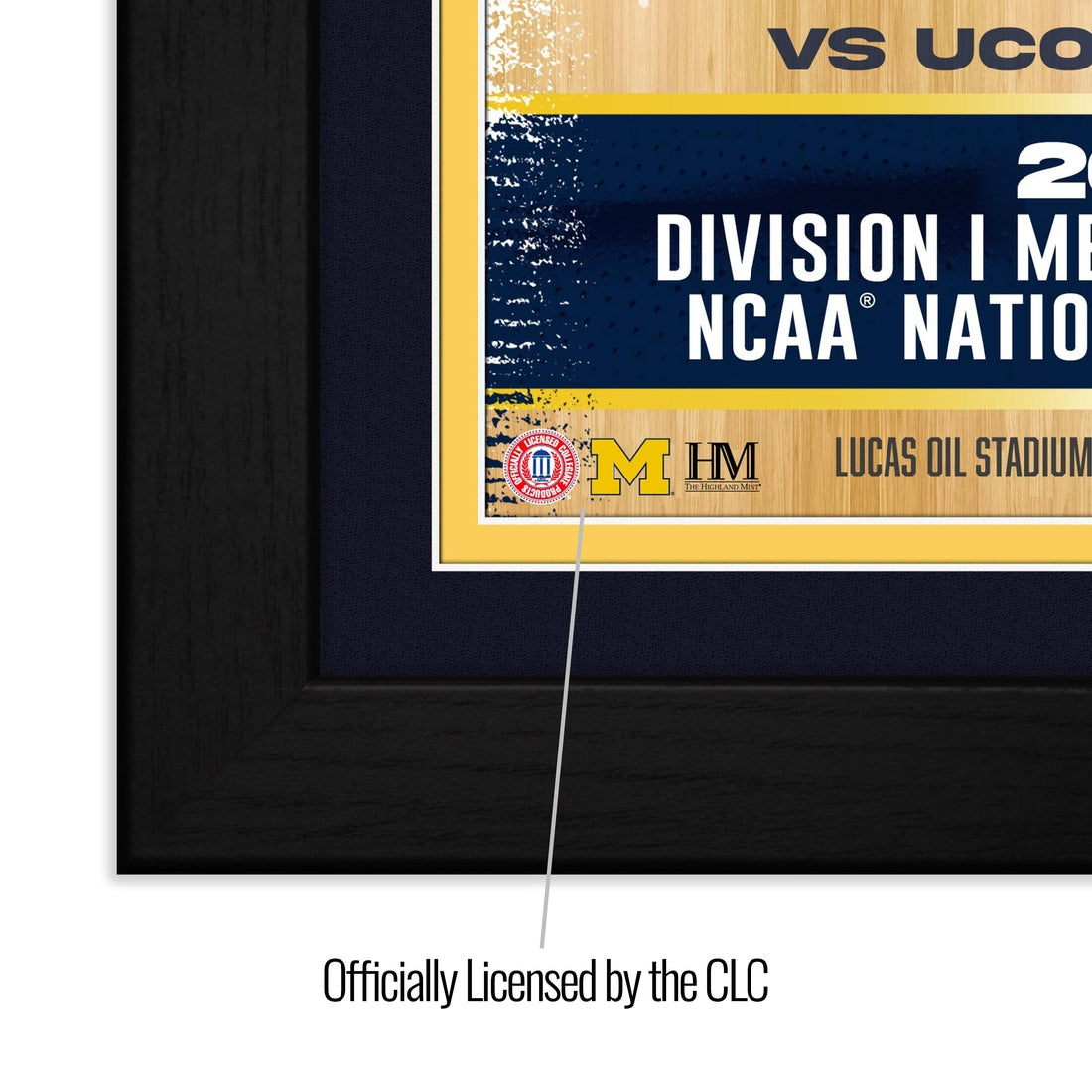 Michigan Wolverines 2026 NCAA Men’s Basketball Champions Team Force Bronze Coin Photo Mint