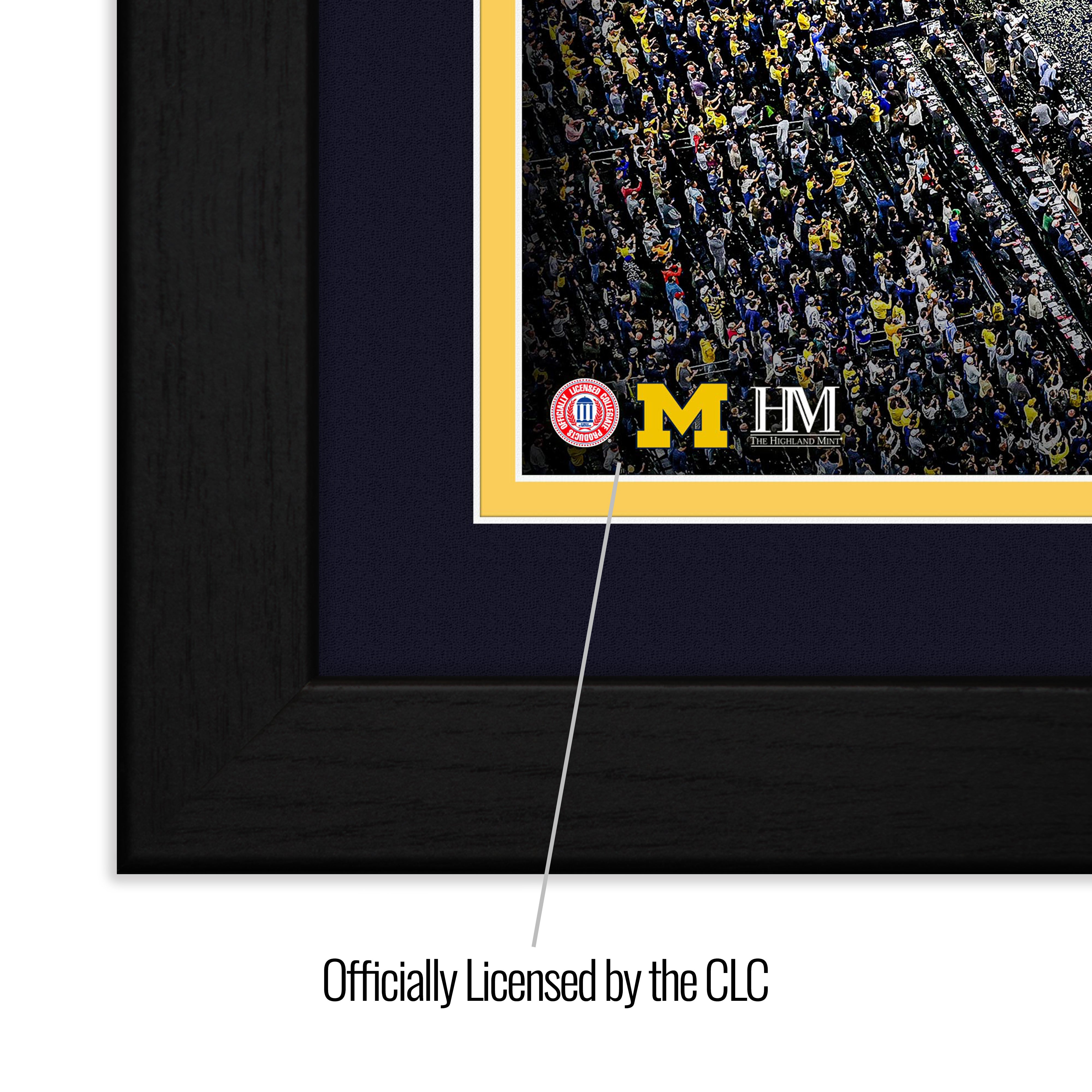 Michigan Wolverines 2026 NCAA Men’s Basketball National Champions Celebration Photo Mint