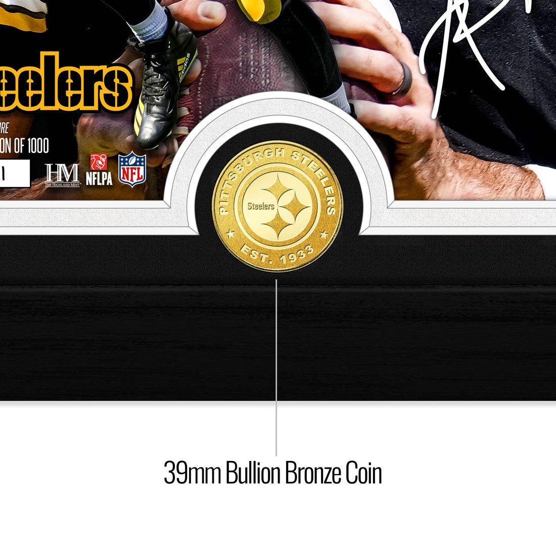 Aaron Rodgers Artist Proof Bronze Coin Photo Mint