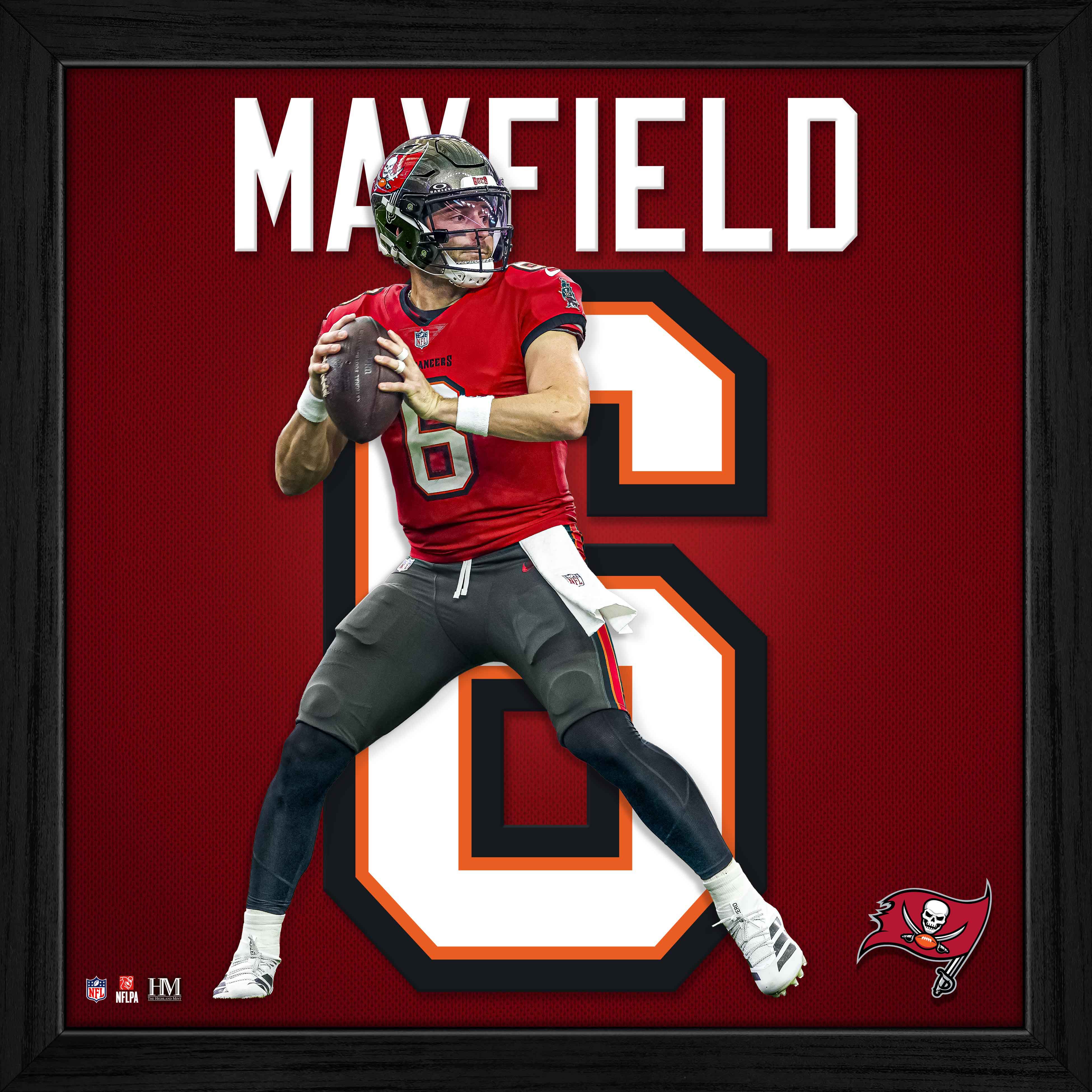 Baker Mayfield Tampa Bay Buccaneers Impact Jersey Frame