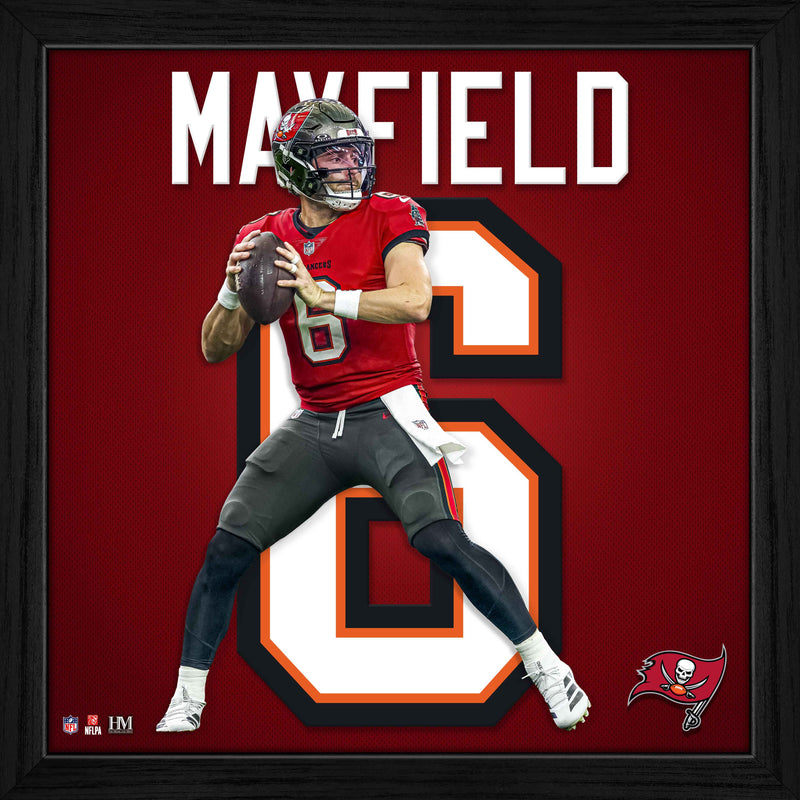 Baker Mayfield Tampa Bay Buccaneers Impact Jersey Frame