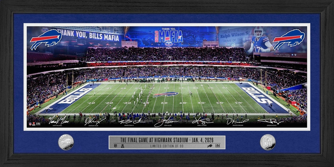 Buffalo Bills Final Game at Highmark Stadium Silver Coin Photo Mint