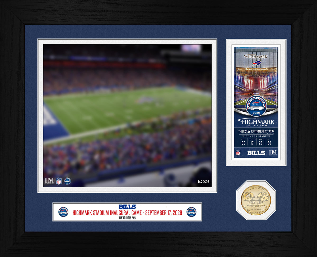 Buffalo Bills Highmark Stadium Inaugural Home Game Bronze Coin Photo Mint