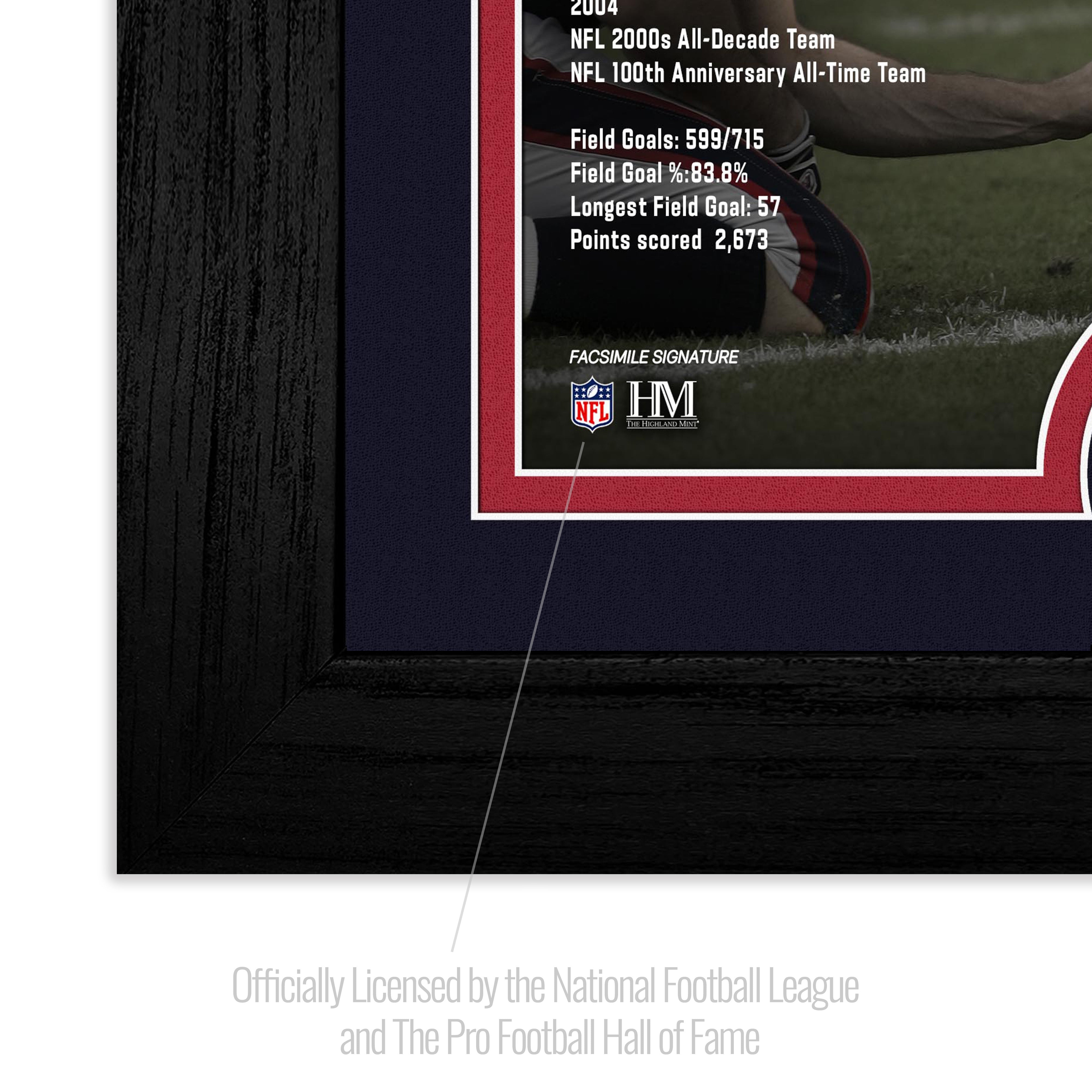Adam Vinatieri Patriots 2026 NFL Hall of Fame Induction Bronze Coin Photo Mint