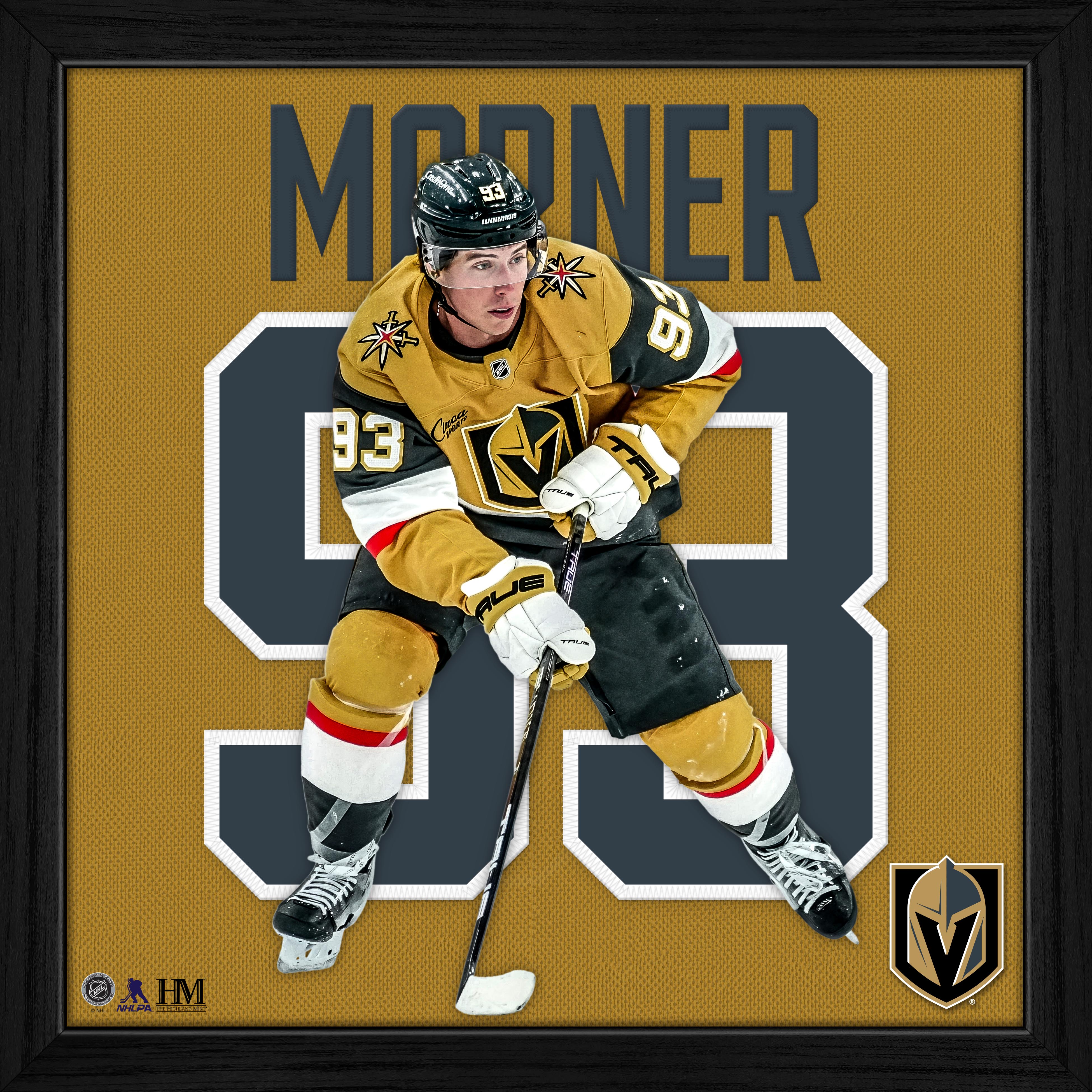 Mitch Marner Vegas Golden Knights Impact Jersey Frame