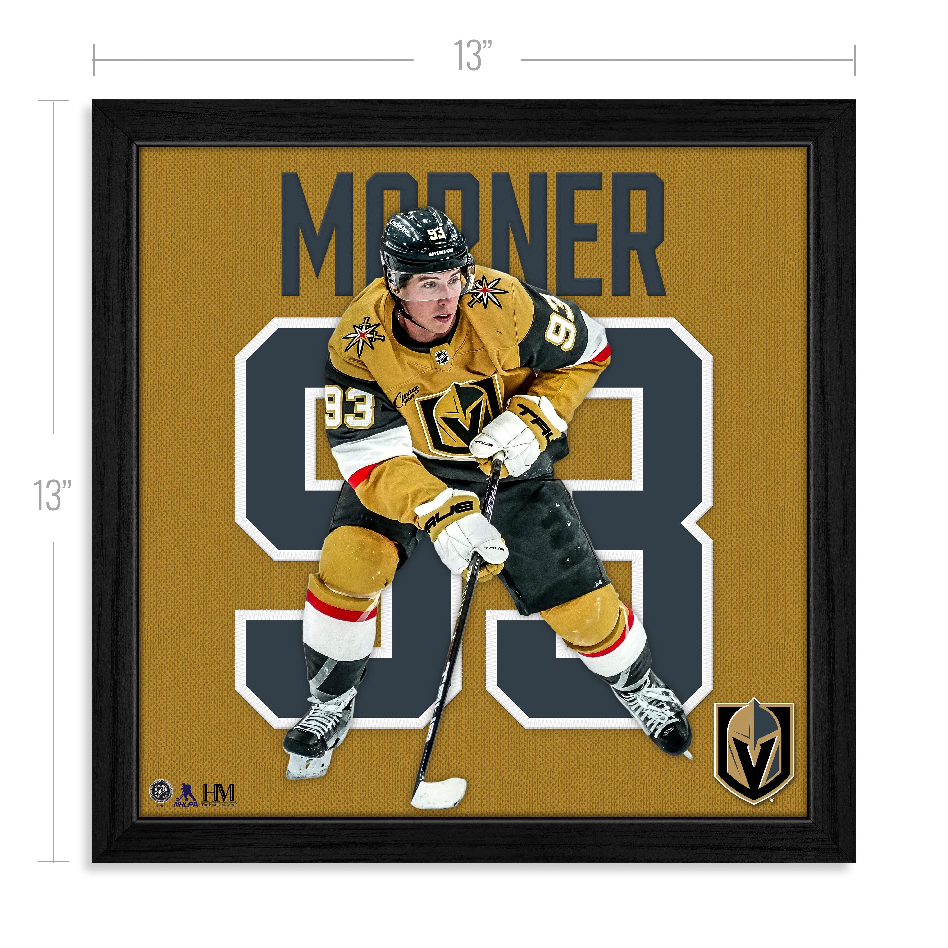 Mitch Marner Vegas Golden Knights Impact Jersey Frame