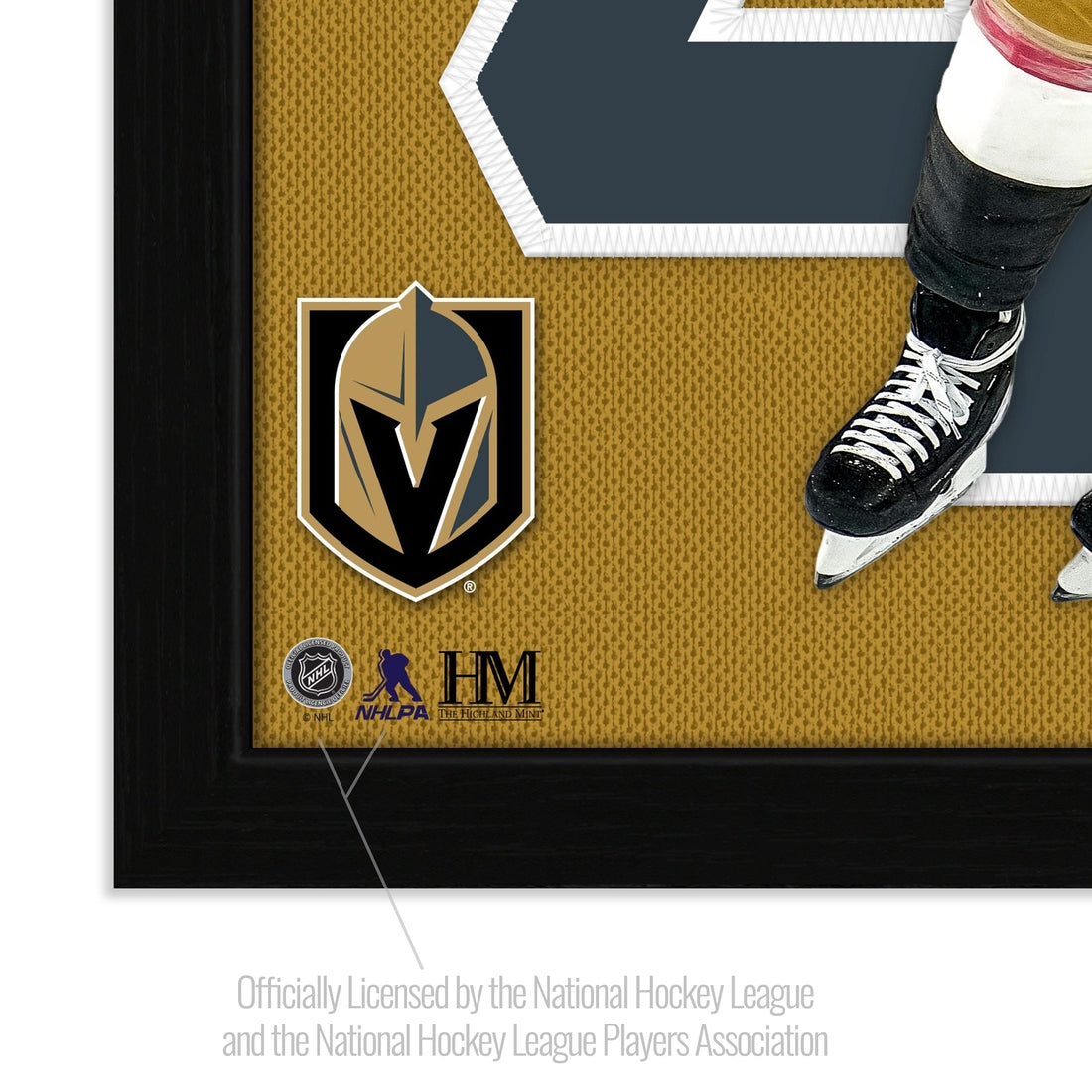 Tomas Hertl Vegas Golden Knights Impact Jersey Frame