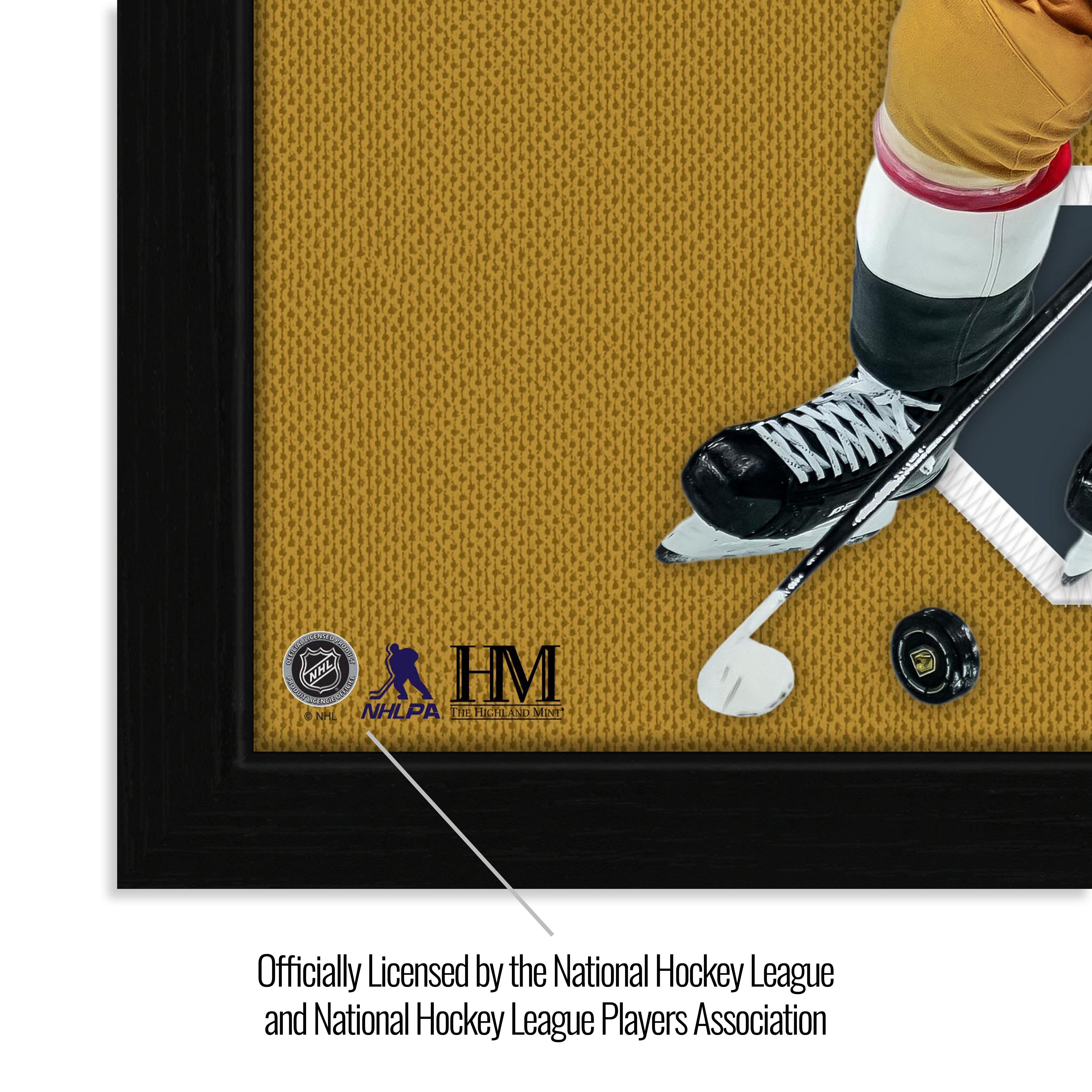 Jack Eichel Vegas Golden Knights Impact Jersey Frame