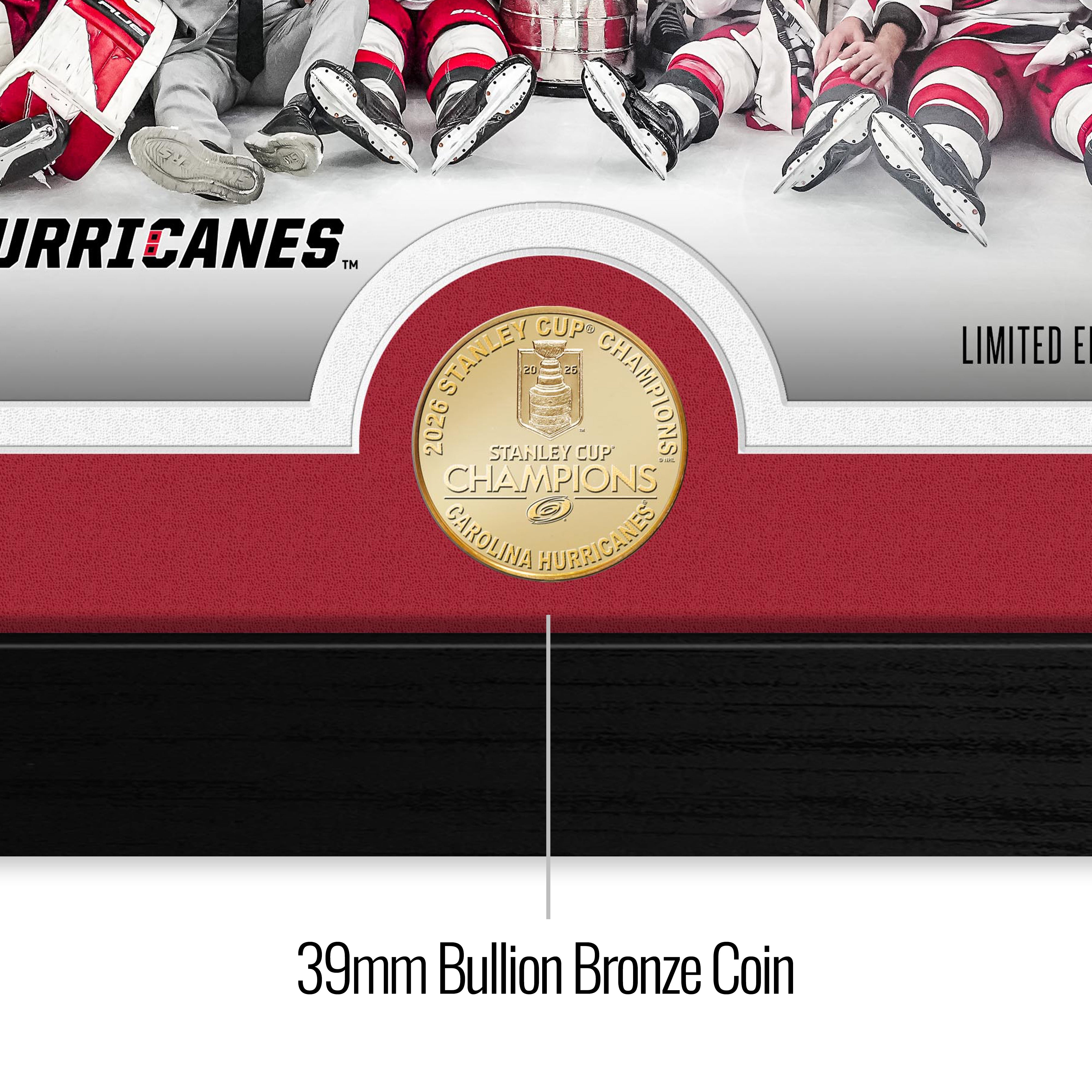 Carolina Hurricanes 2026 Stanley Cup Champions Celebration Bronze