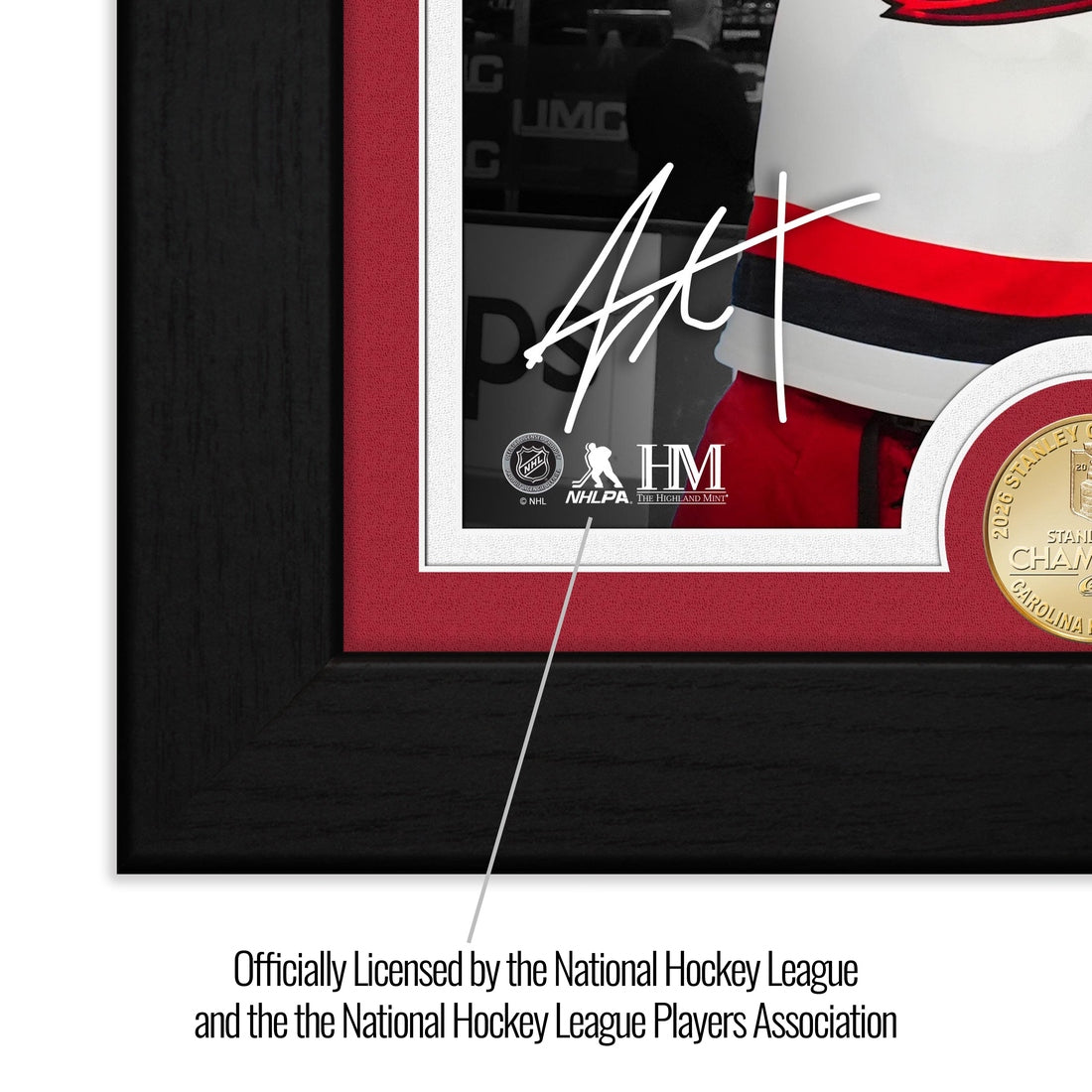 Jordan Staal 2026 Stanley Cup Bronze Coin Photo Mint