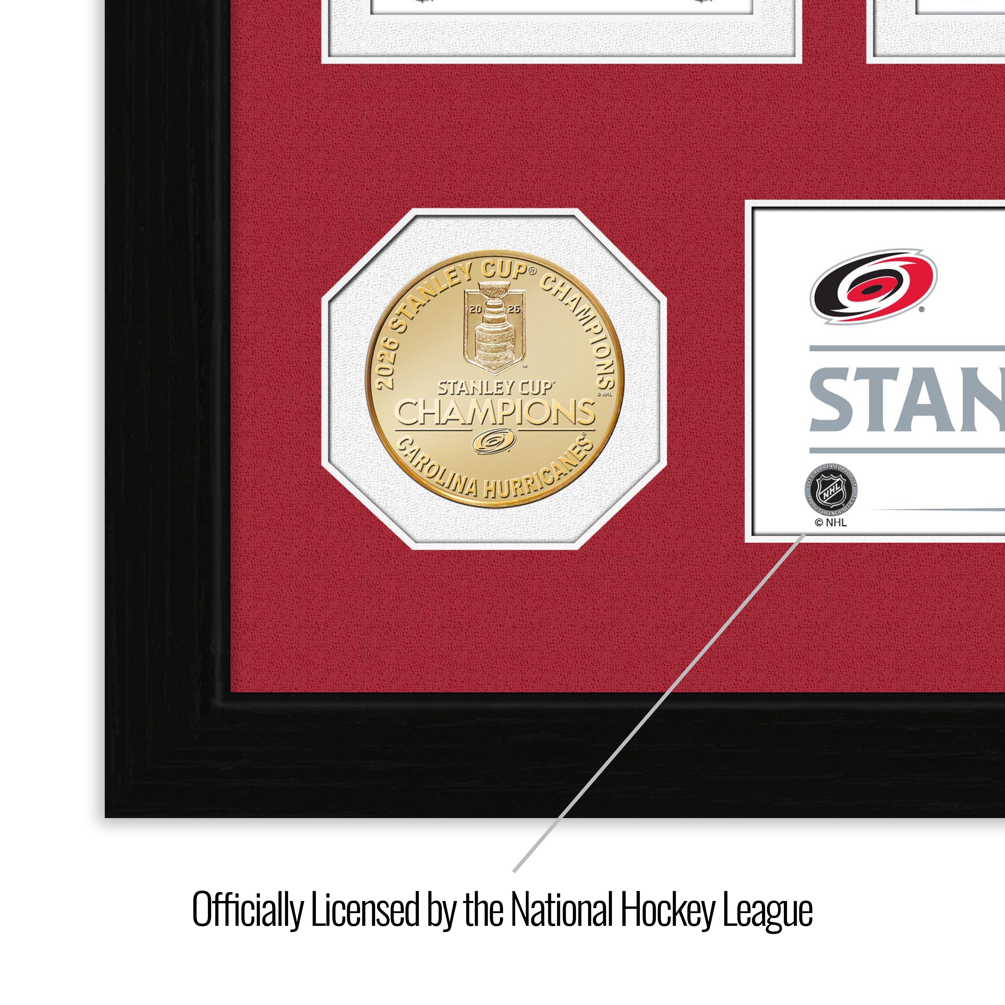 Carolina Hurricanes 2026 Road to the Stanley Cup Bronze Coin Ticket Collection