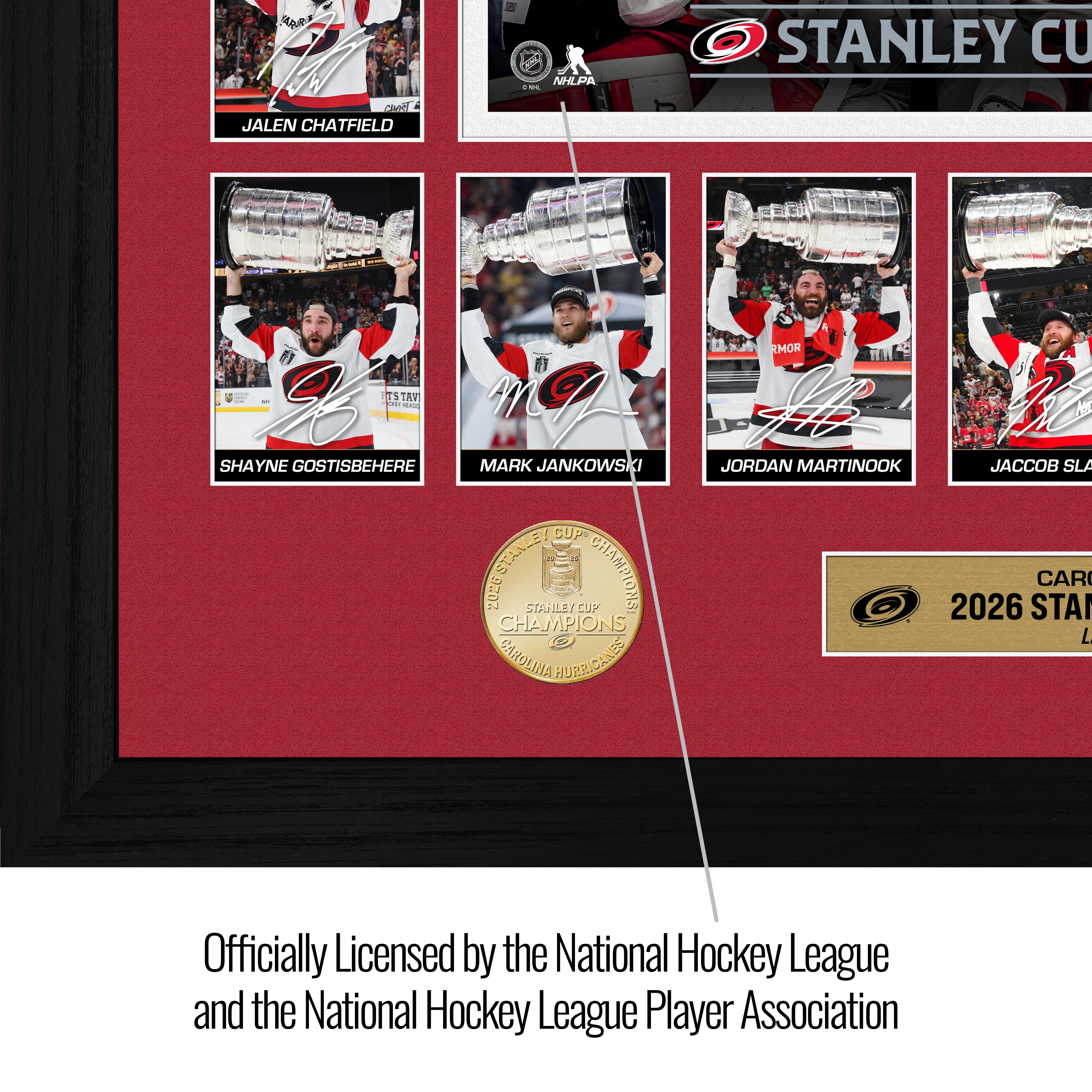 Carolina Hurricanes 2026 Stanley Cup Champions Memorable Moments Bronze Coin Photo Mint