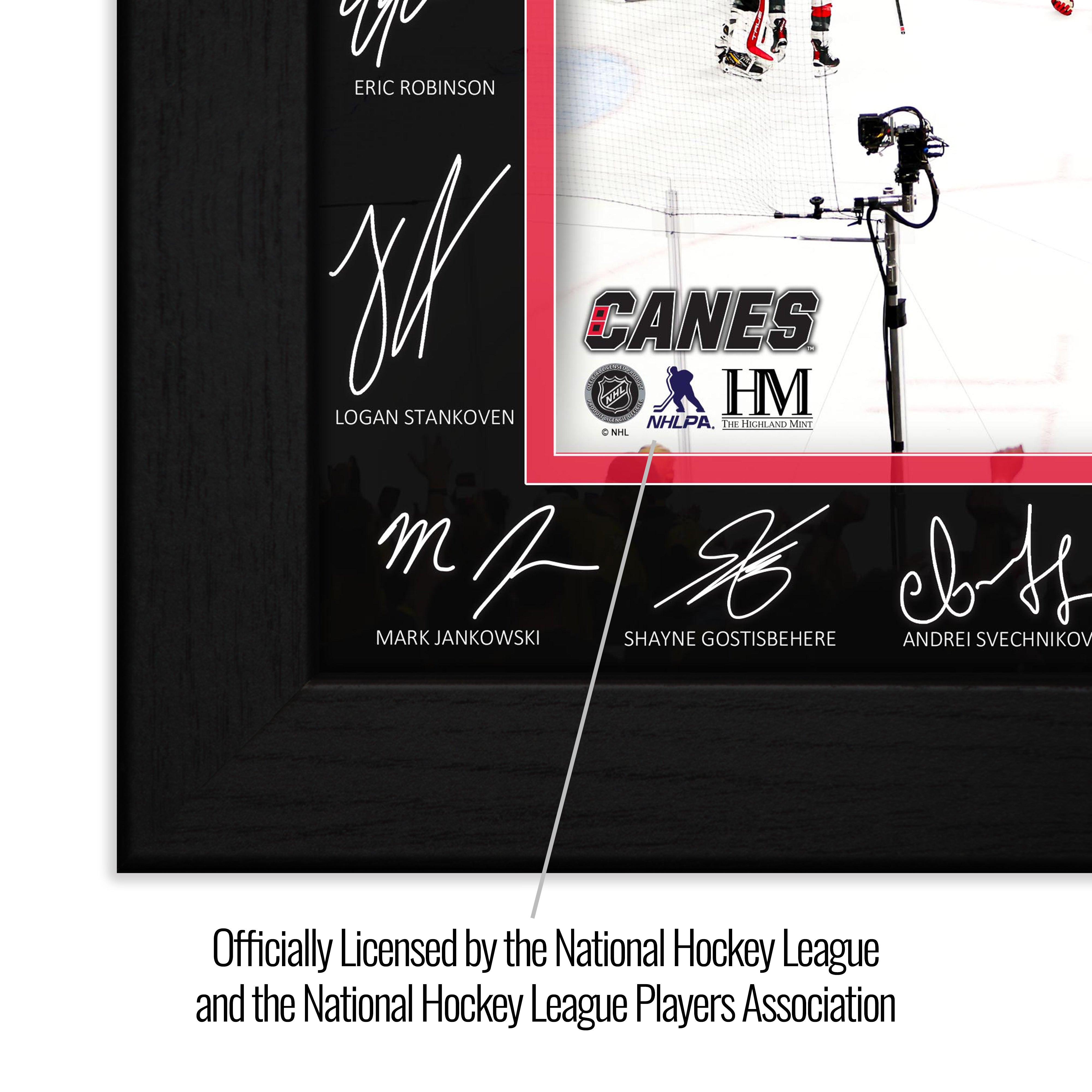 Carolina Hurricanes 2026 Stanley Cup Champions Celebration Signature Frame