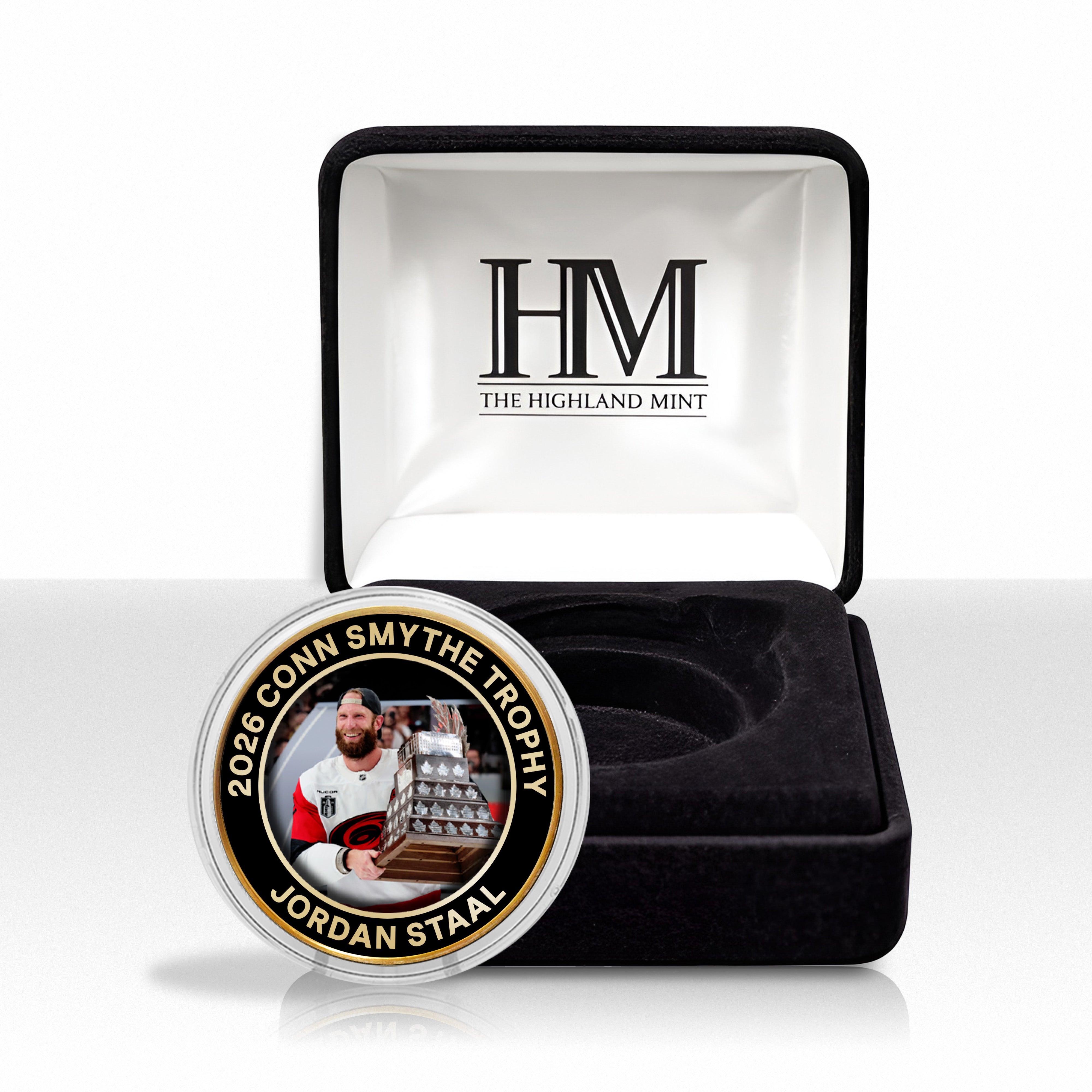 Jordan Staal Carolina Hurricanes 2026 Conn Smythe Award Bronze Color Coin