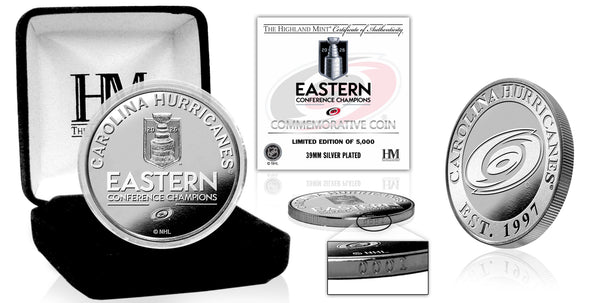 Carolina Hurricanes 2026 NHL Eastern Conference Champions Silver Coin 