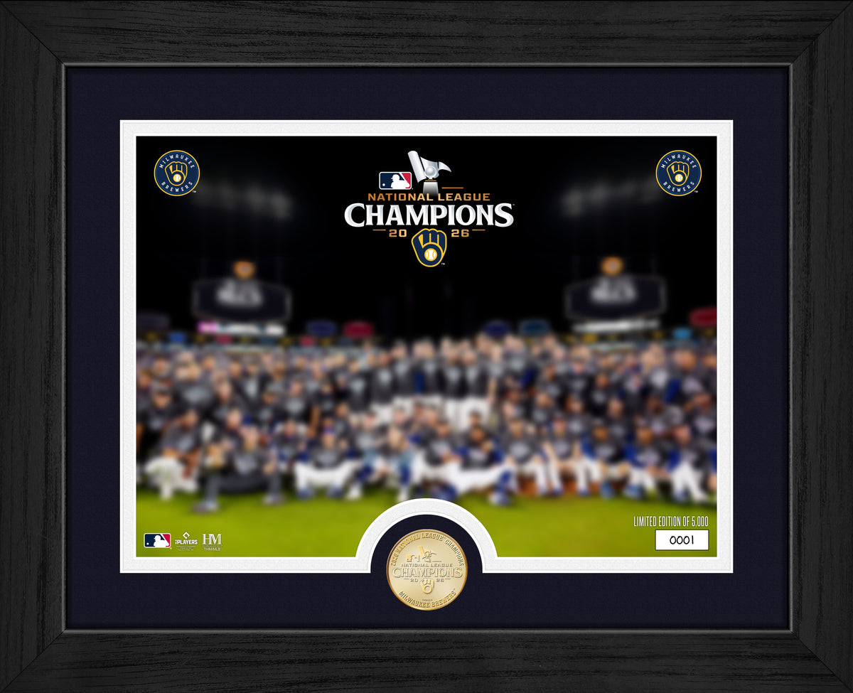 Milwaukee Brewers 2026 NL Champions Celebration Bronze Coin Photo Mint