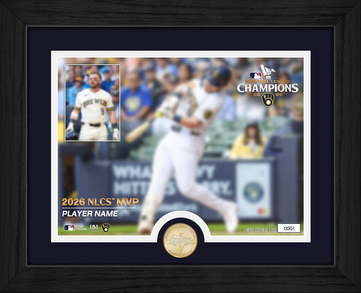 Milwaukee Brewers 2026 NLCS MVP Bronze Coin Photo Mint