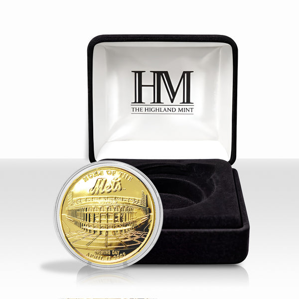 New York Mets Stadium Gold Mint Coin
